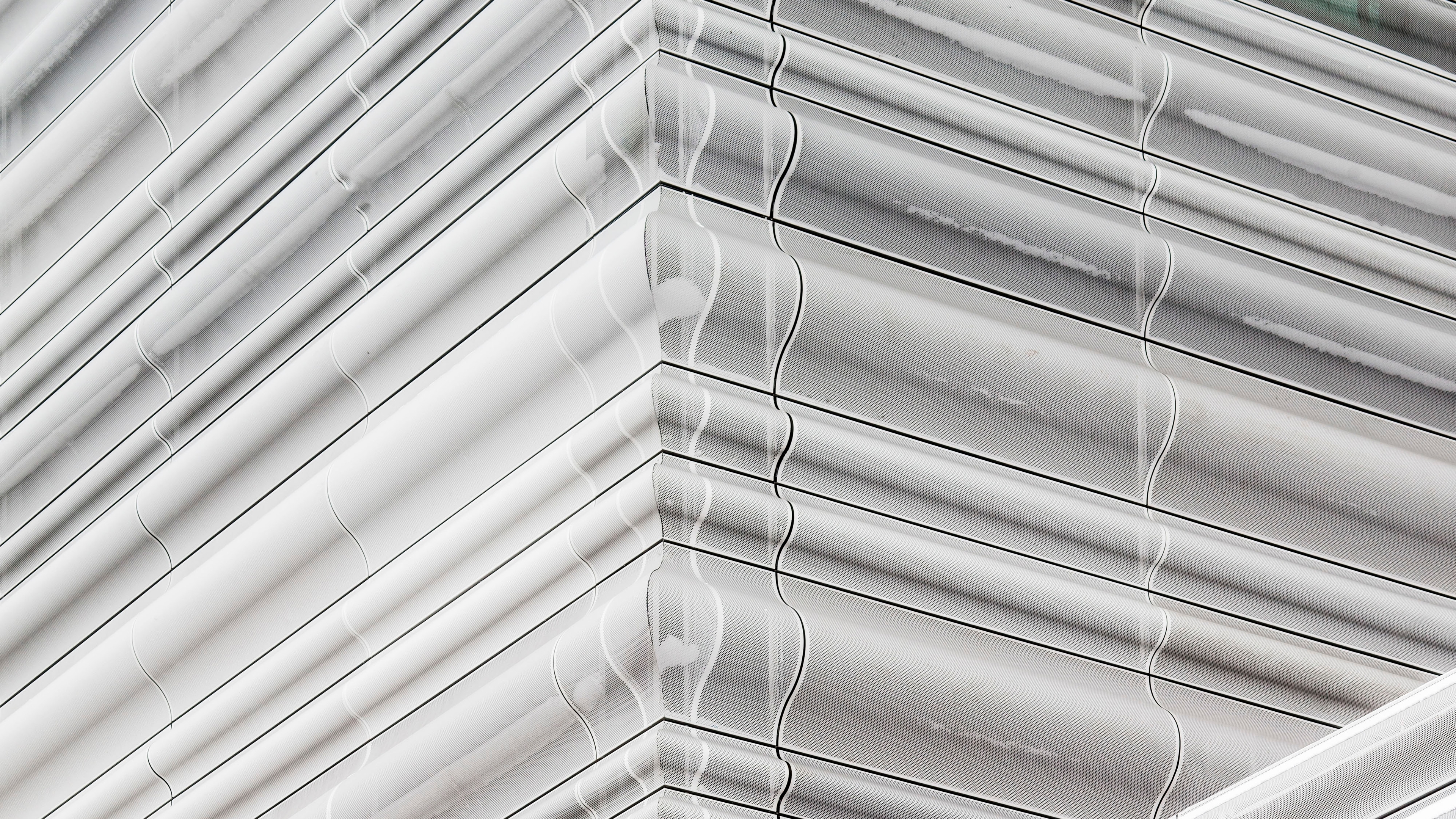 The MUNCH museum facade in Oslo in Norway