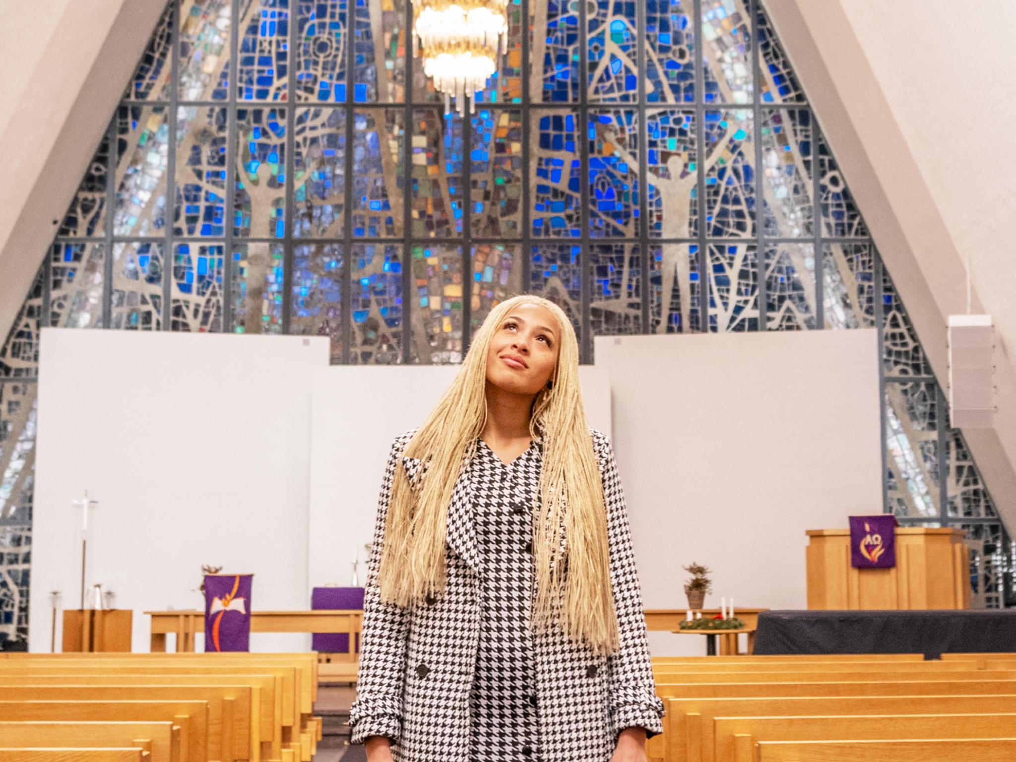 Ida Tolou in The Arctic Cathedral