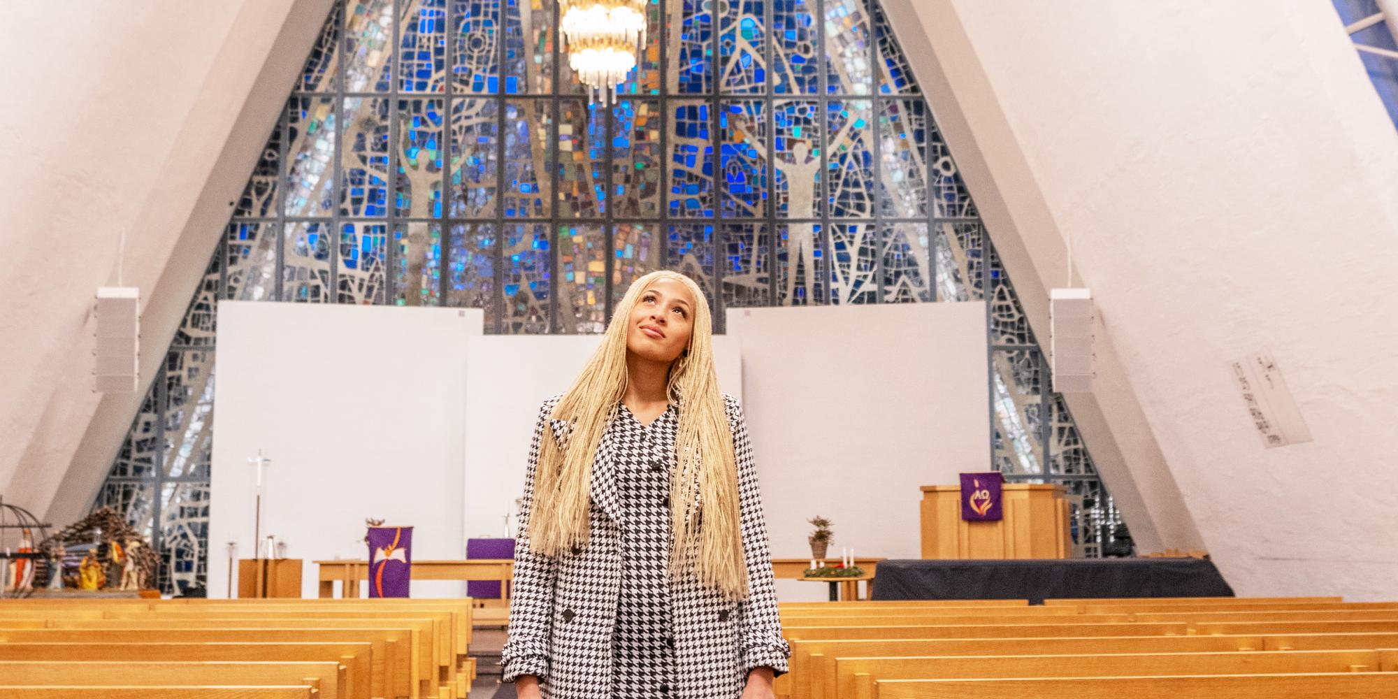 Ida Tolou in The Arctic Cathedral
