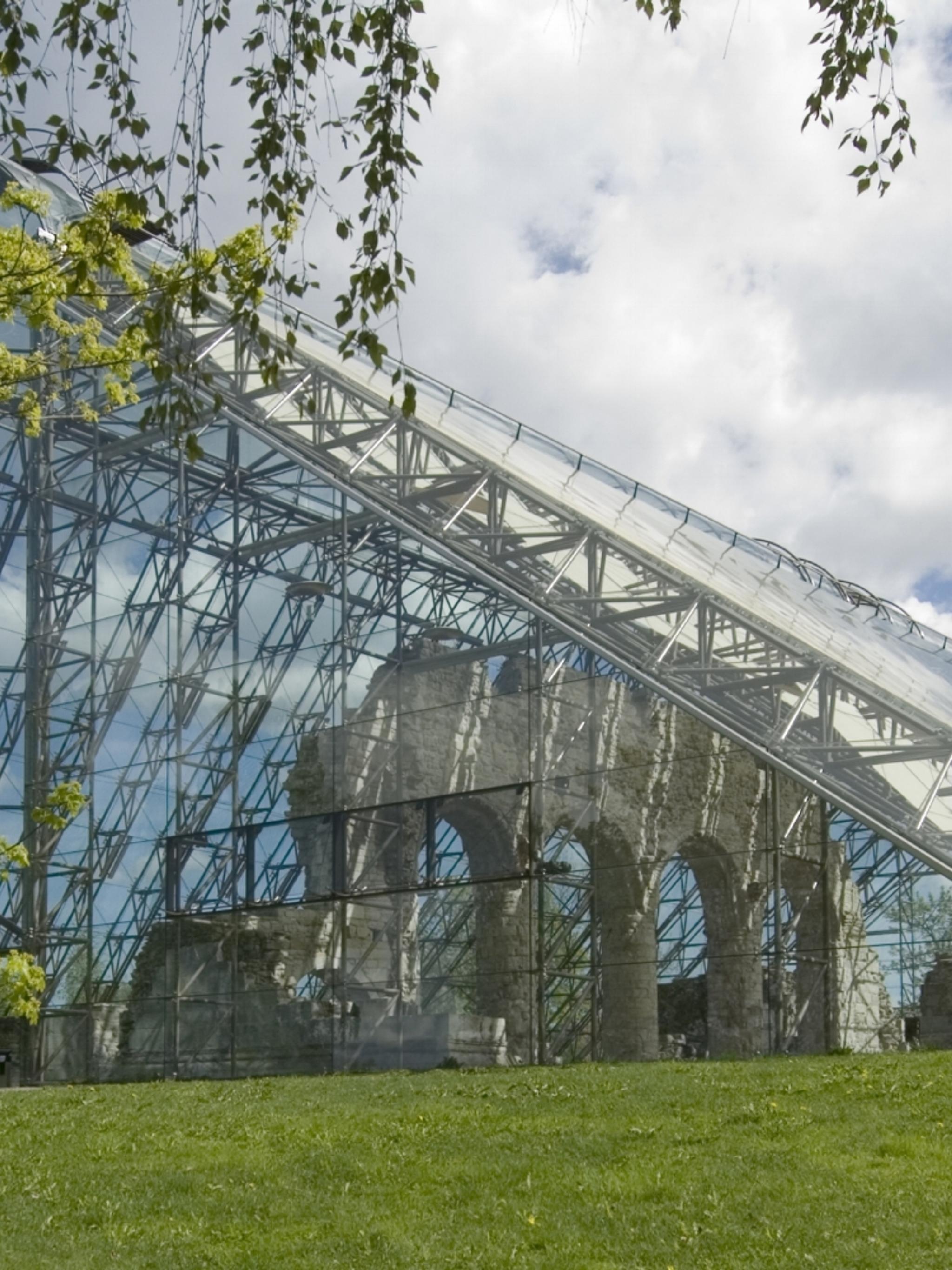 Hamar Cathedral at Domkirkeodden