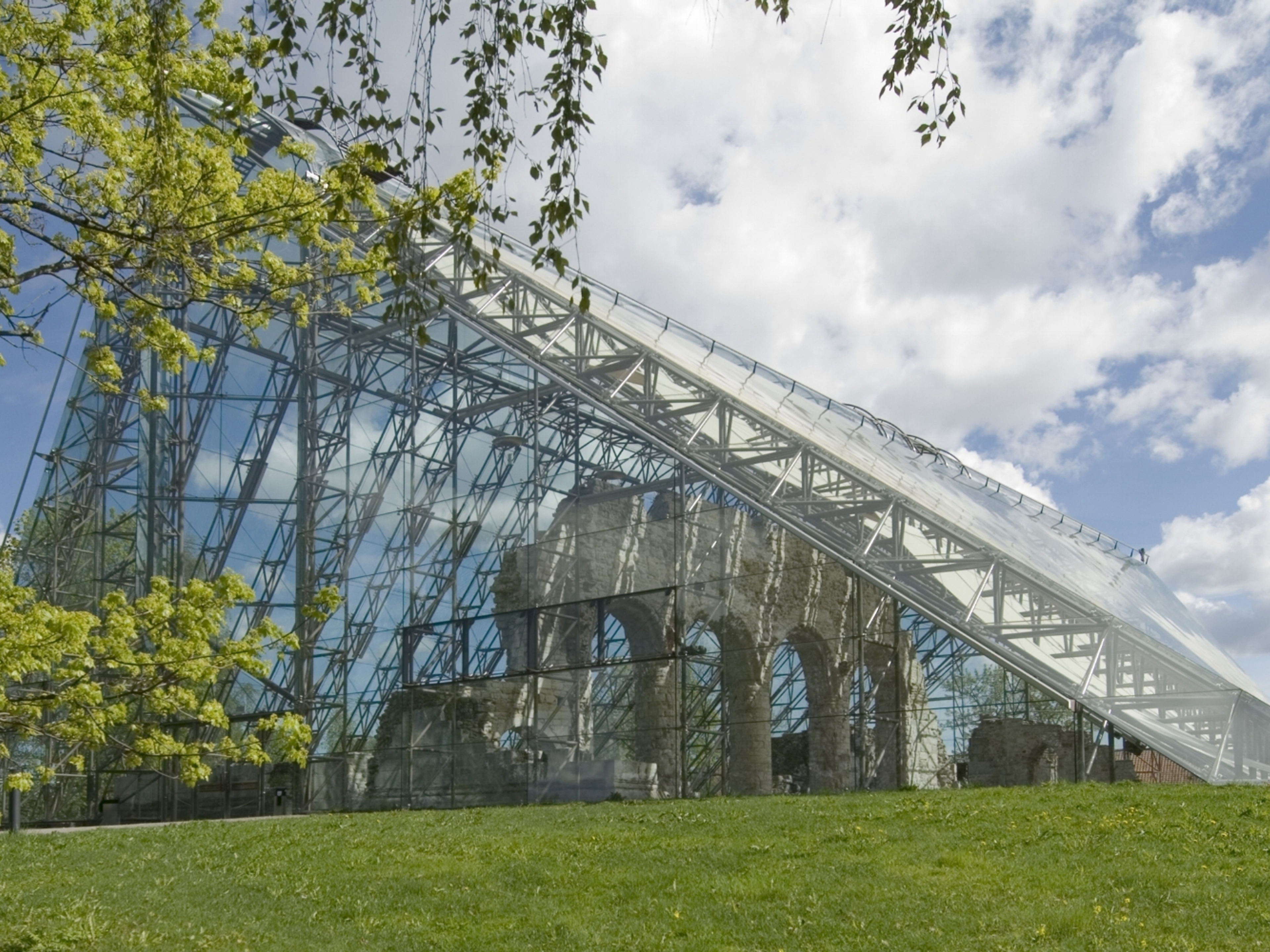Hamar Cathedral at Domkirkeodden
