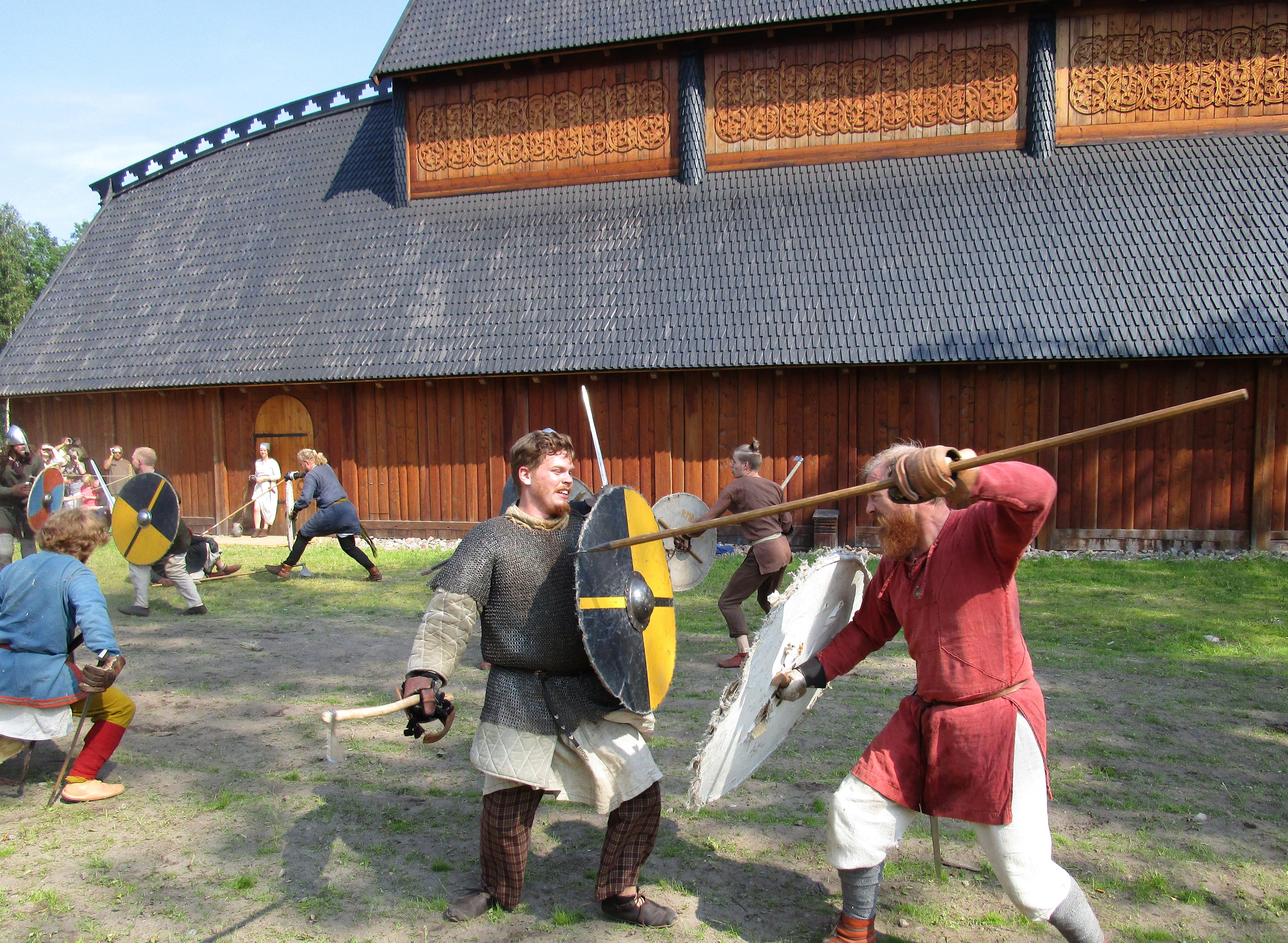 Vikings at Midgard Vikingsenter, Borre, Horten