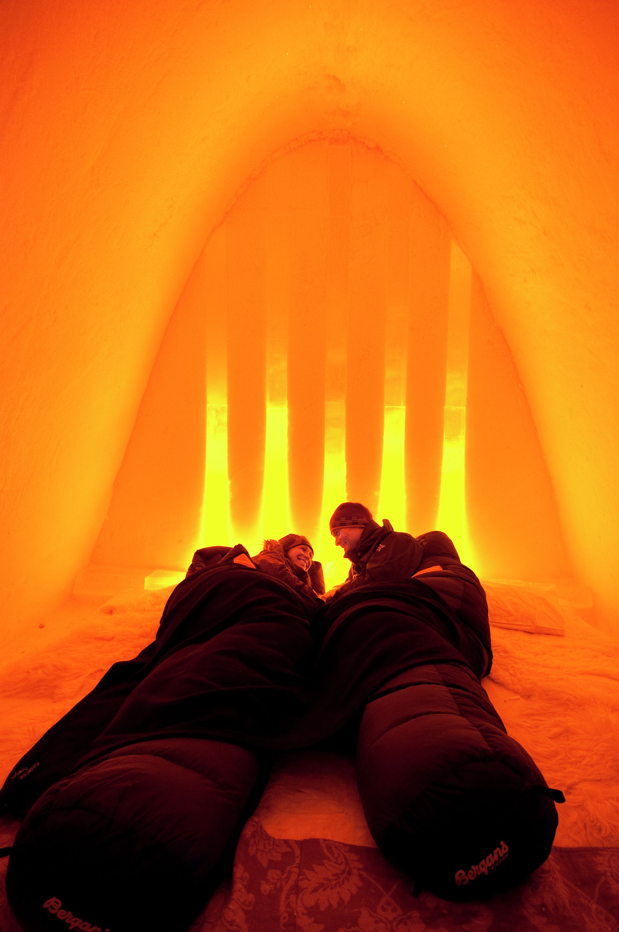 Hunderfossen Snow Hotel, one of Norway’s cool ice hotels