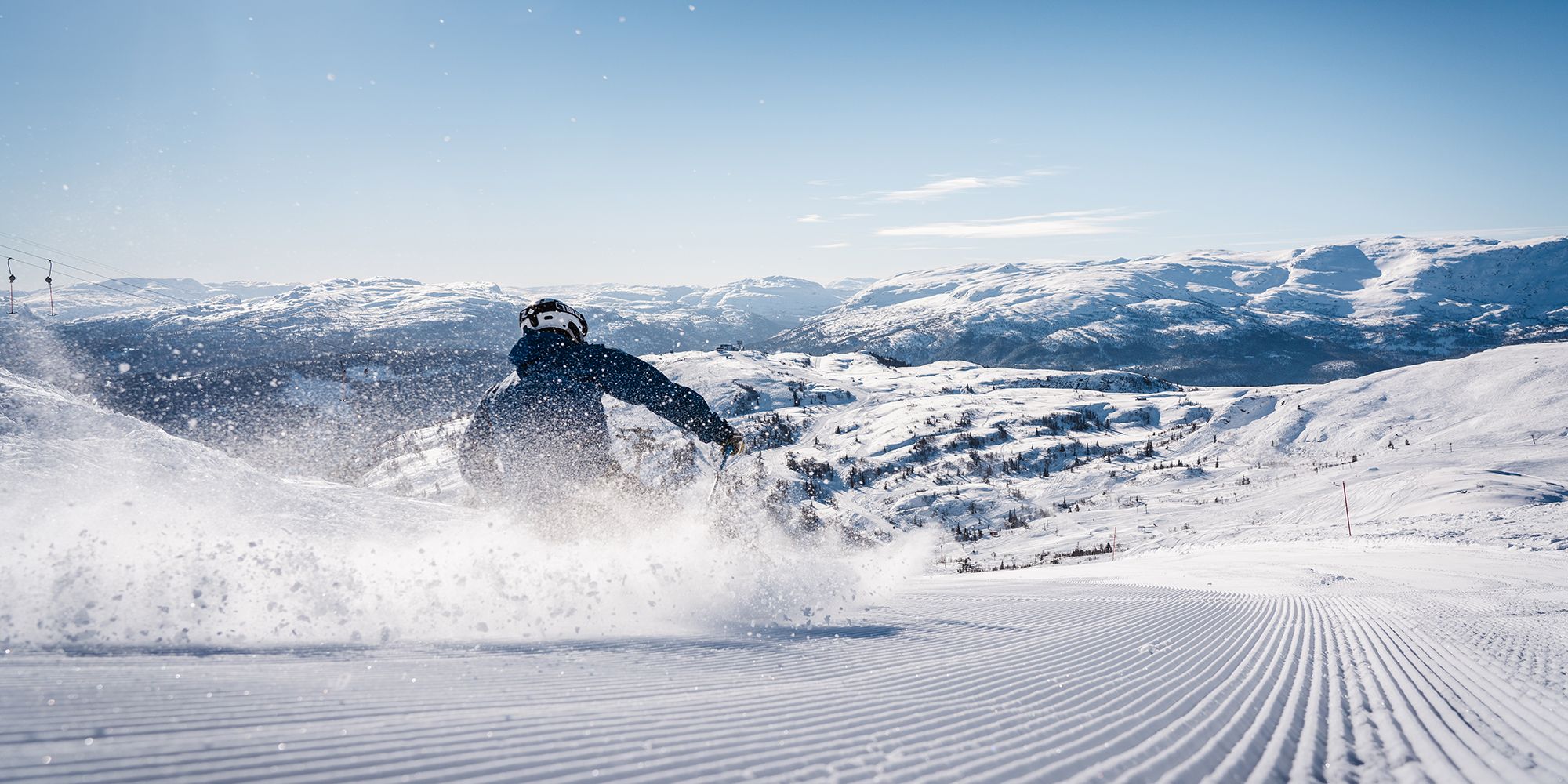 Go skiing in Norway in winter