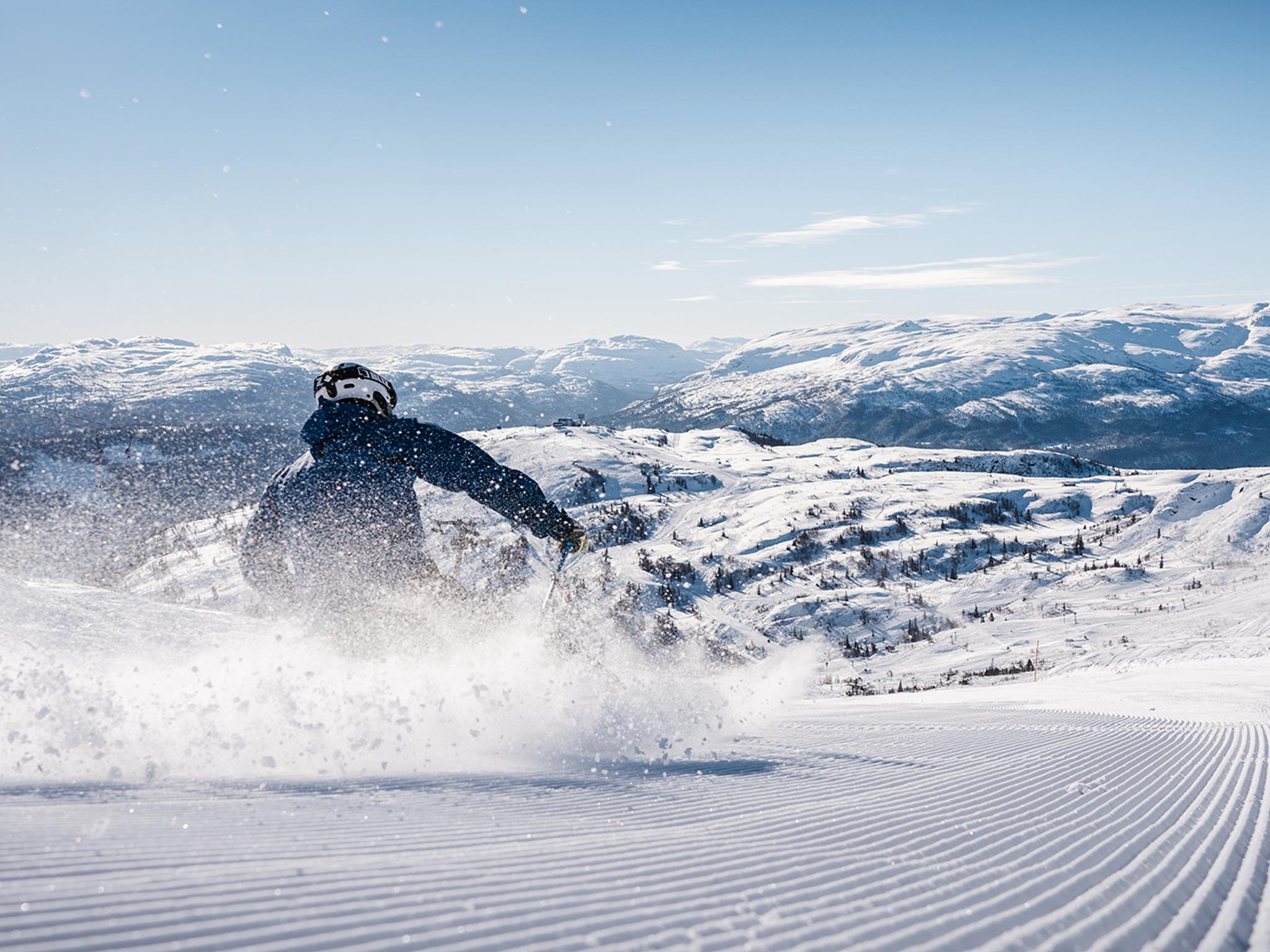 Go skiing in Norway in winter