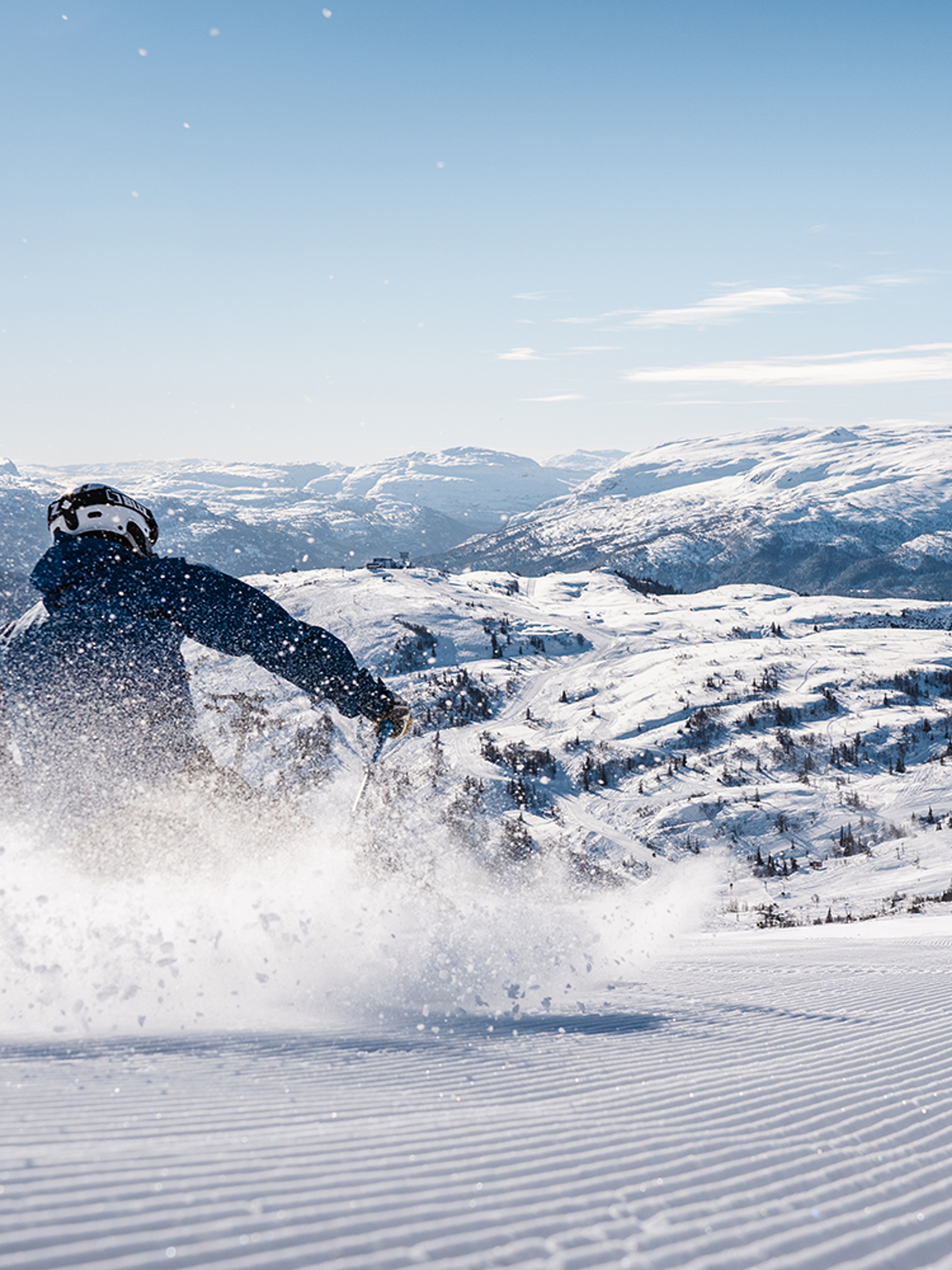 Go skiing in Norway in winter