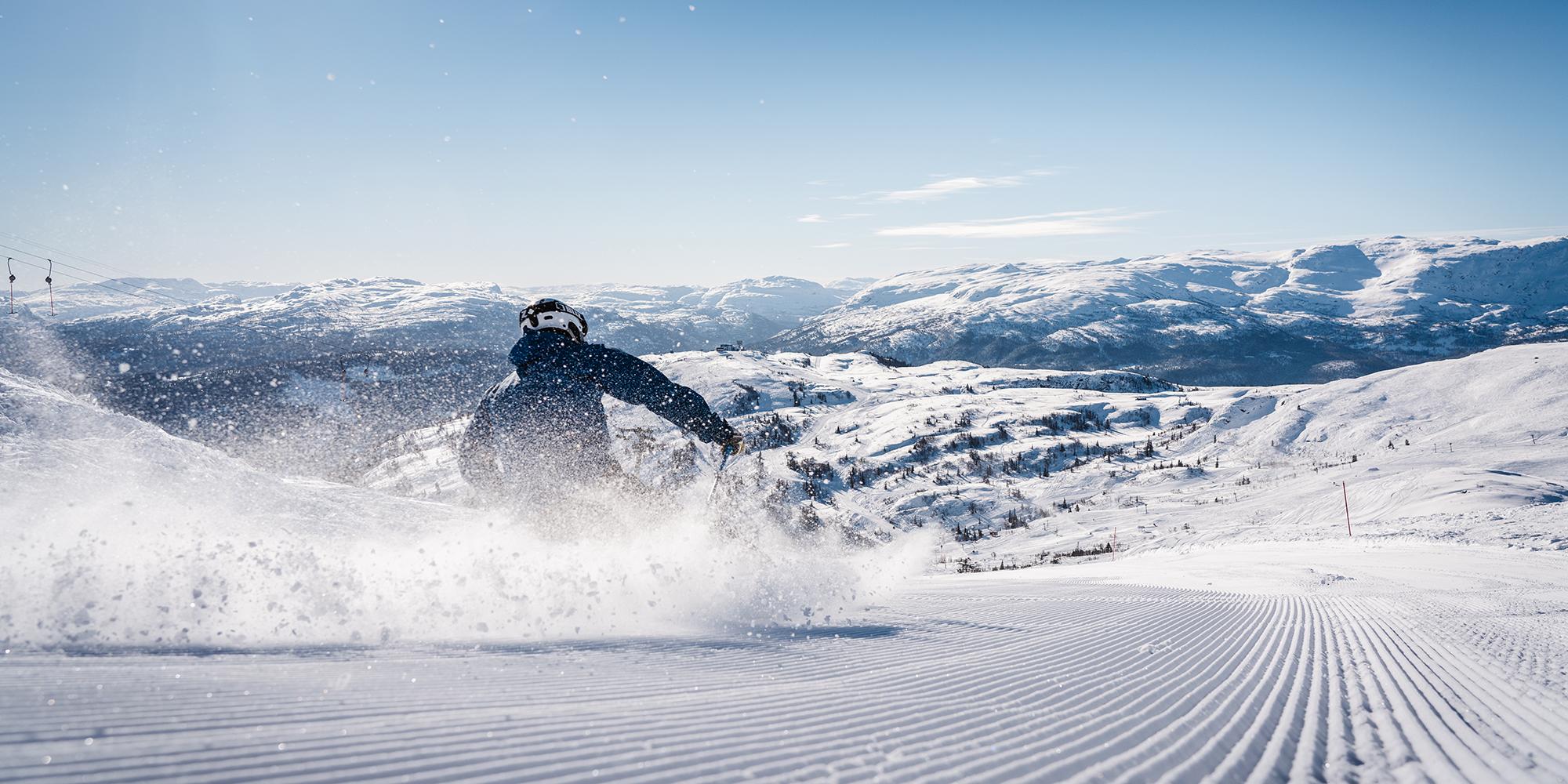 Go skiing in Norway in winter