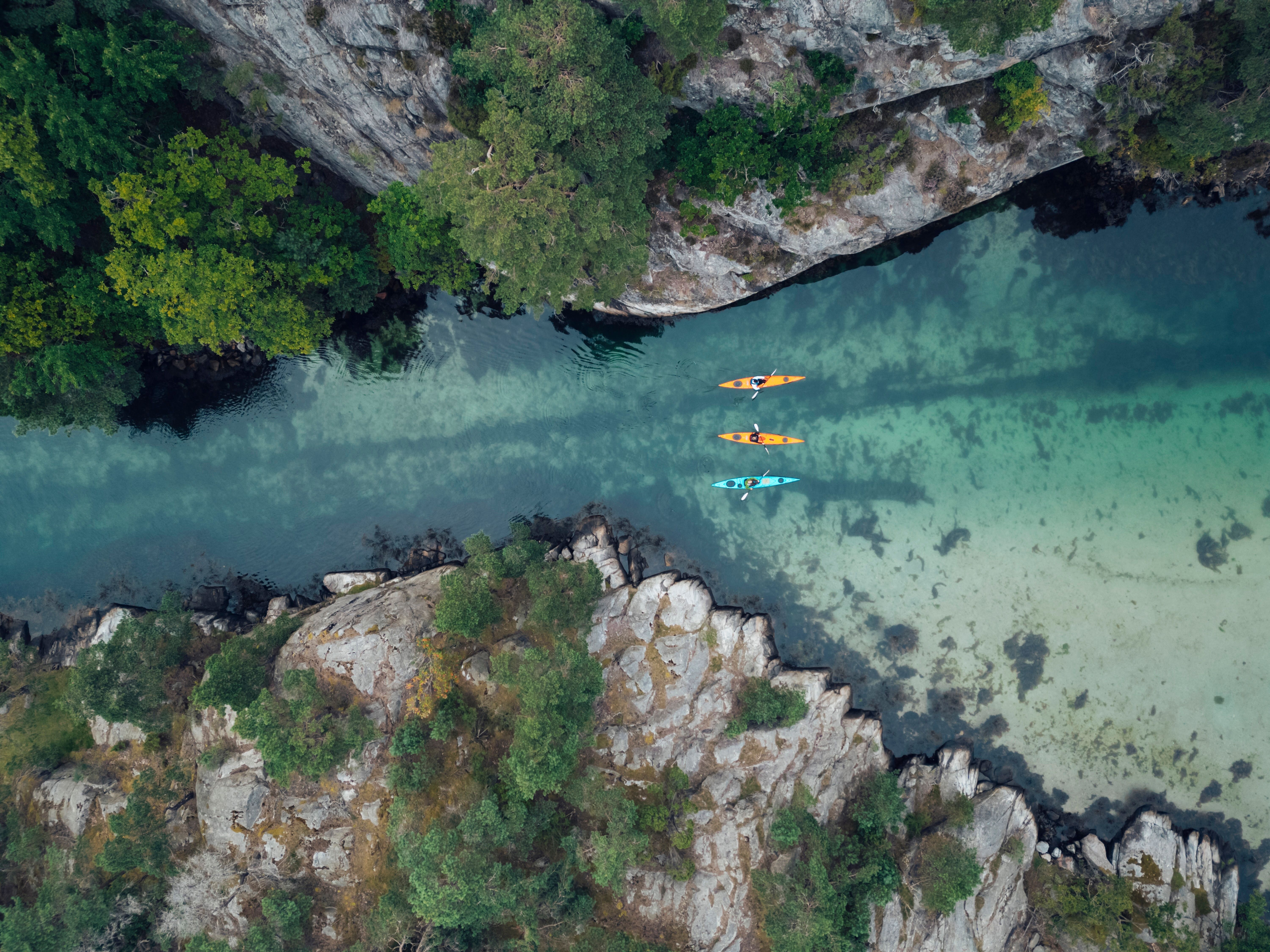 Kayaking in Grimstad, Southern Norway