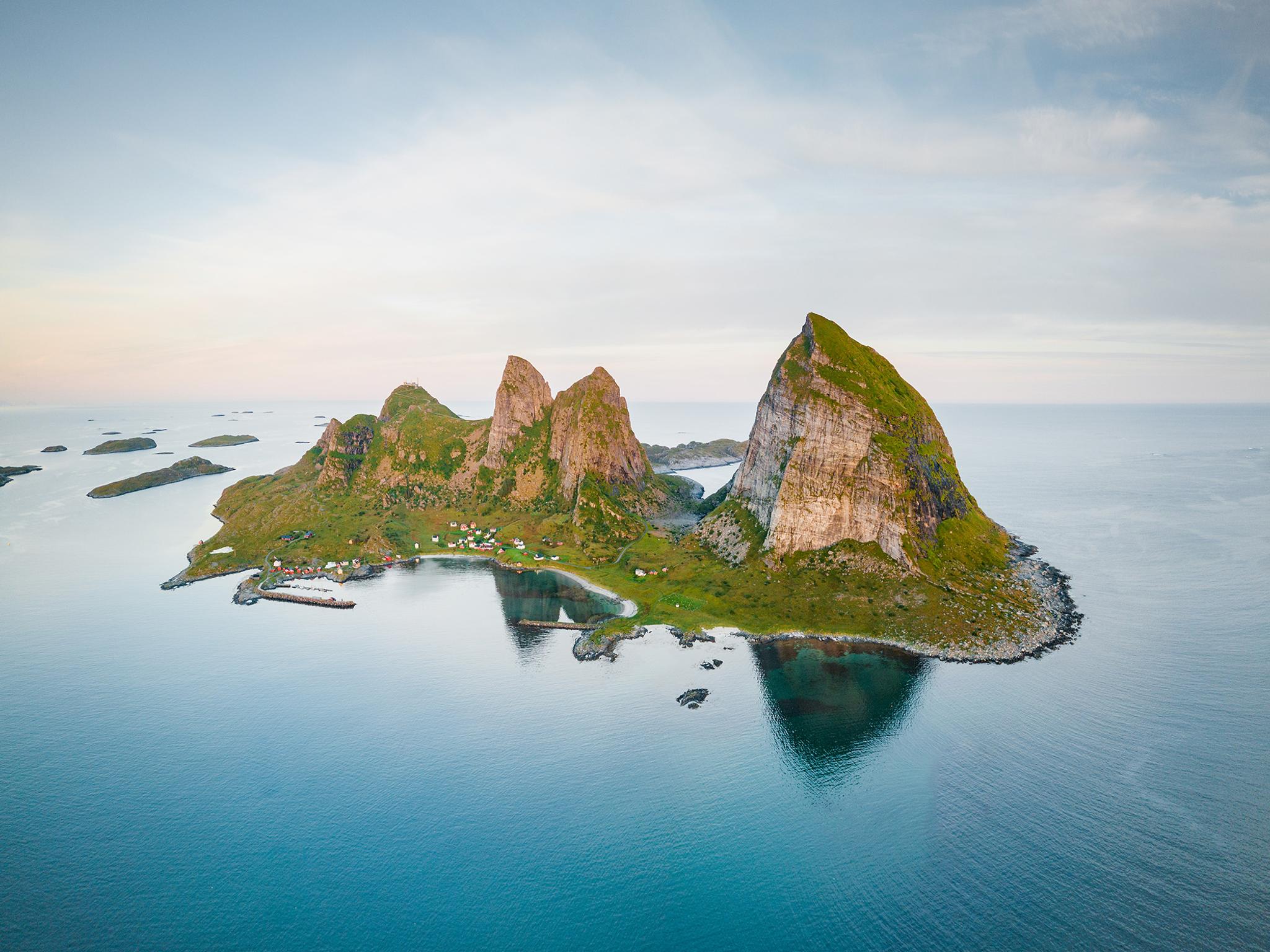 Sanna Island in Træna in Helgeland