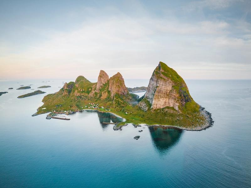 Sanna Island in Træna in Helgeland