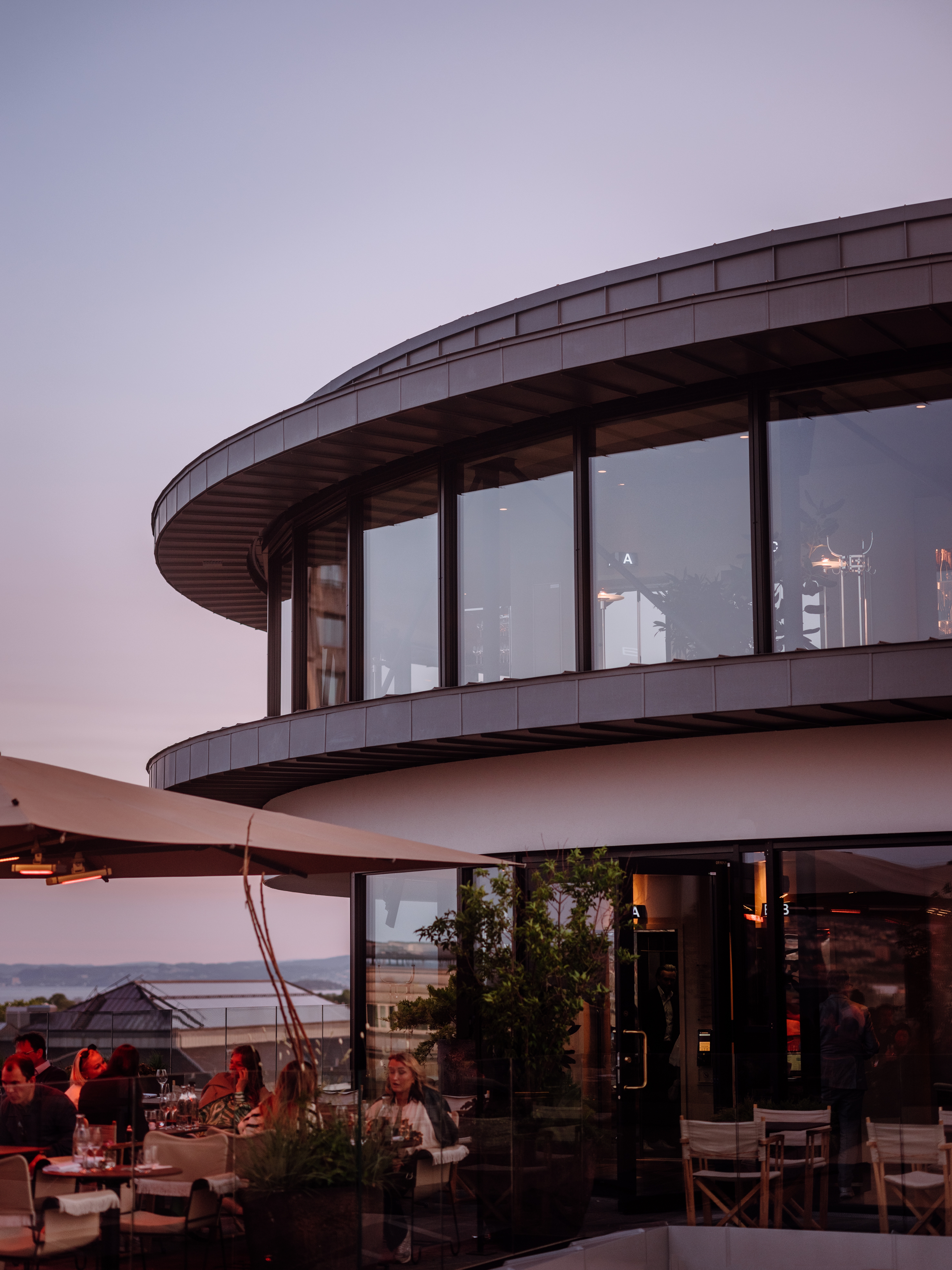 The restaurant from outside at Izakaya Bar & Terrace at Sommerro