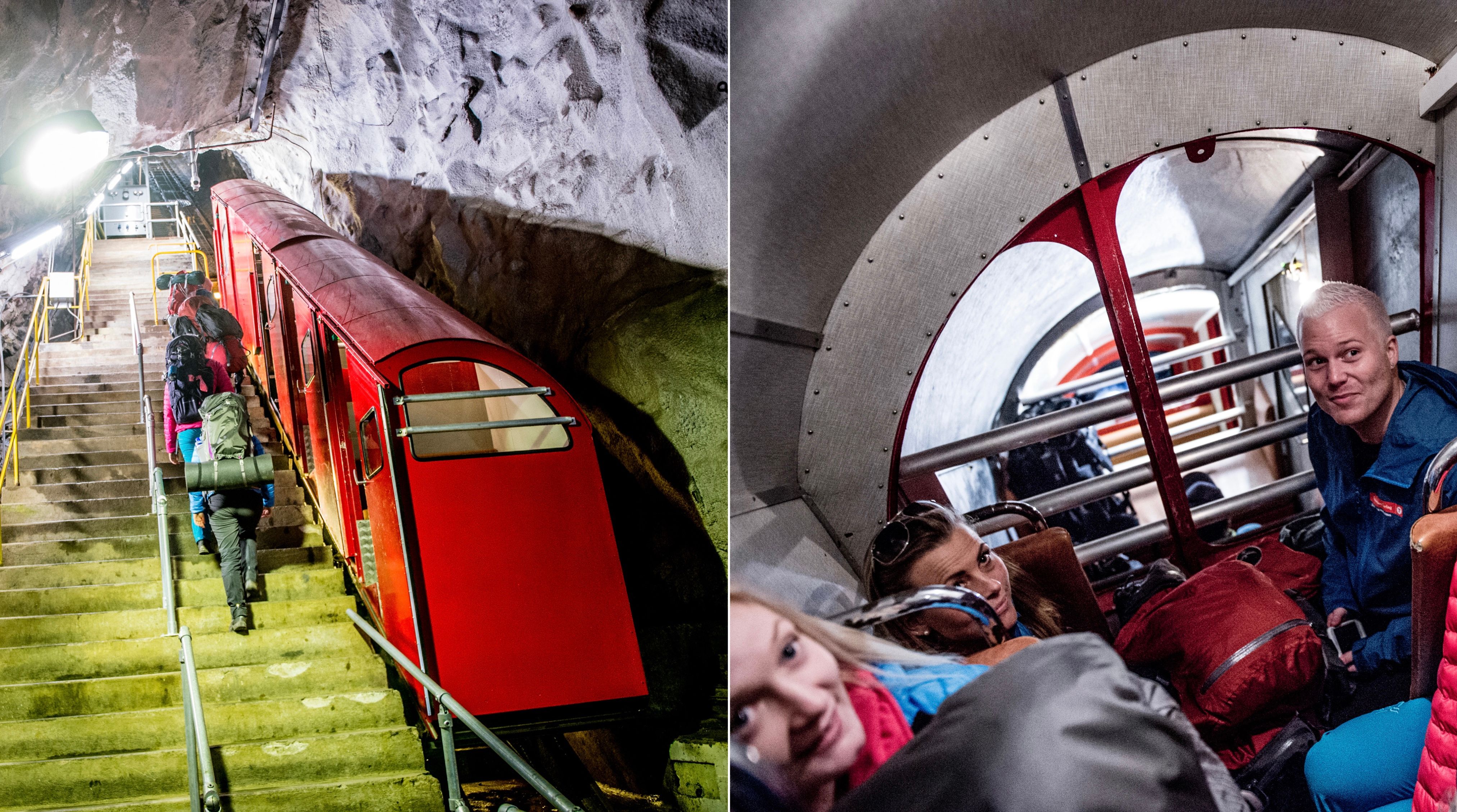 Gaustabanen in Rjukan, Eastern Norway