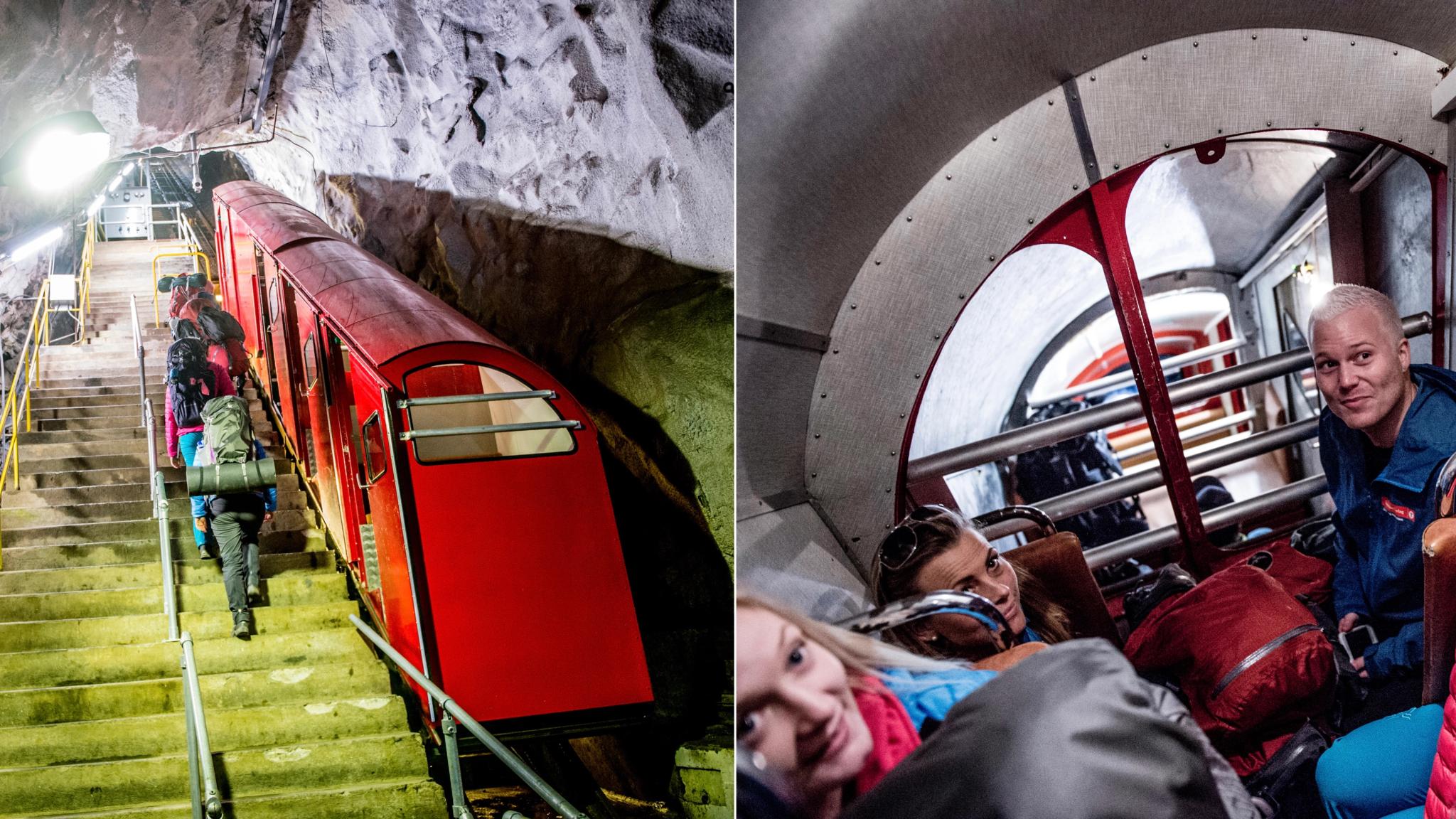 Gaustabanen in Rjukan, Eastern Norway