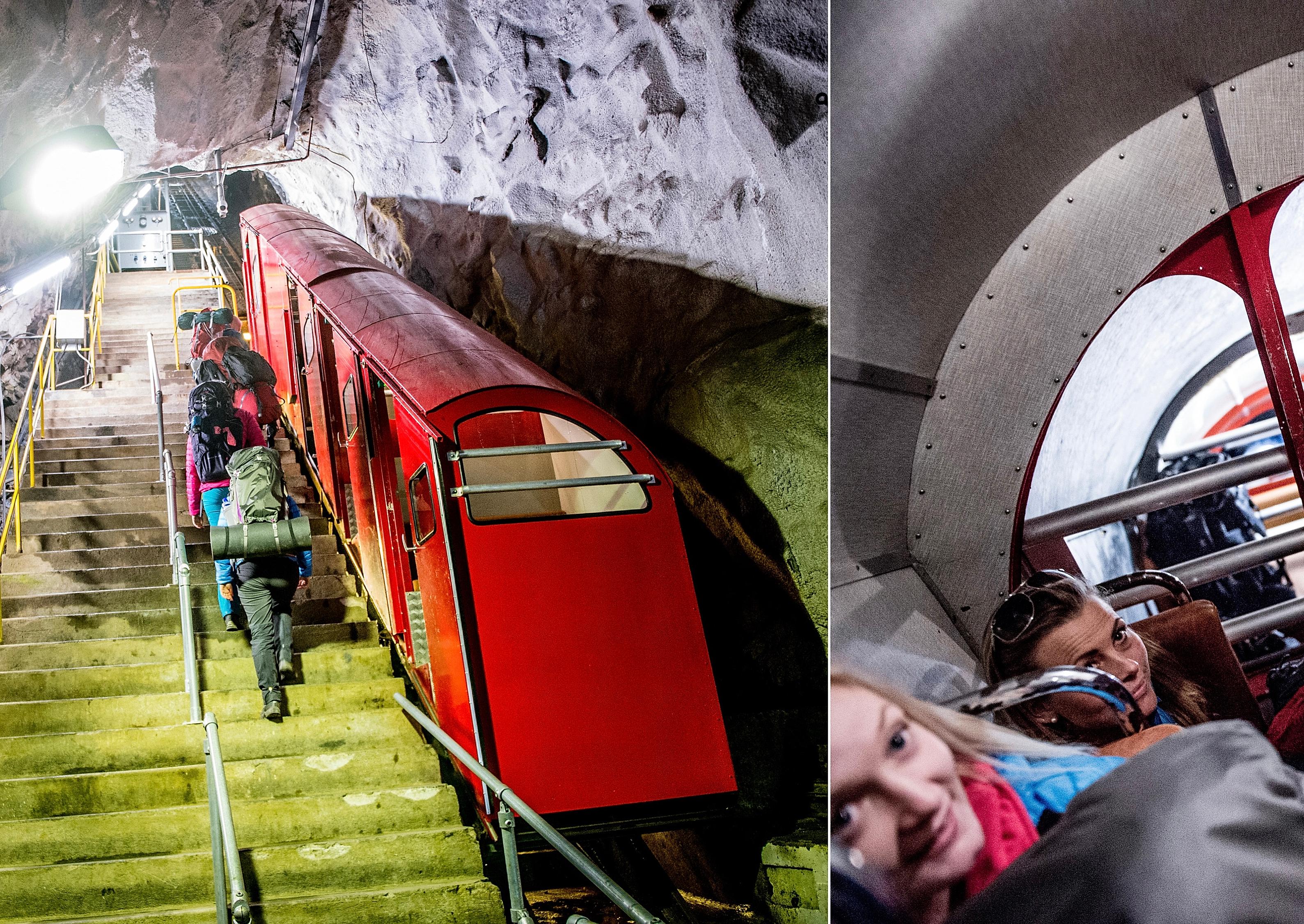 Gaustabanen in Rjukan, Eastern Norway