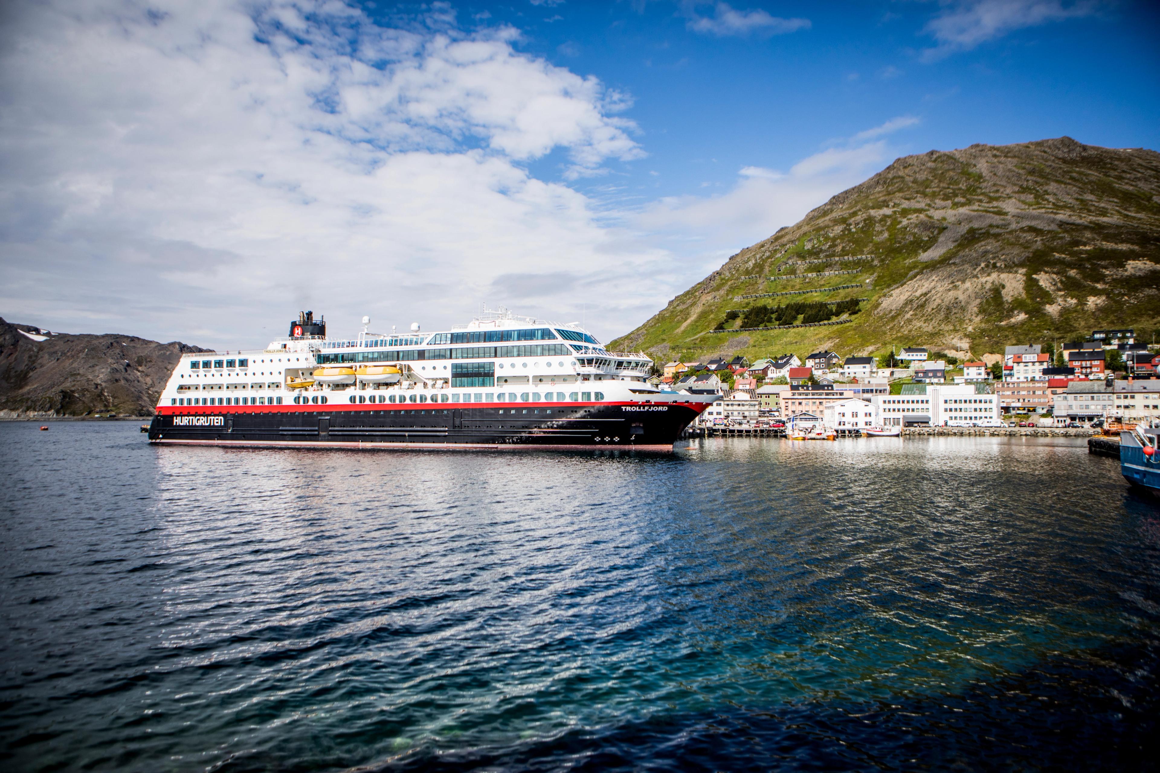 Hurtigruten i Honningsvåg