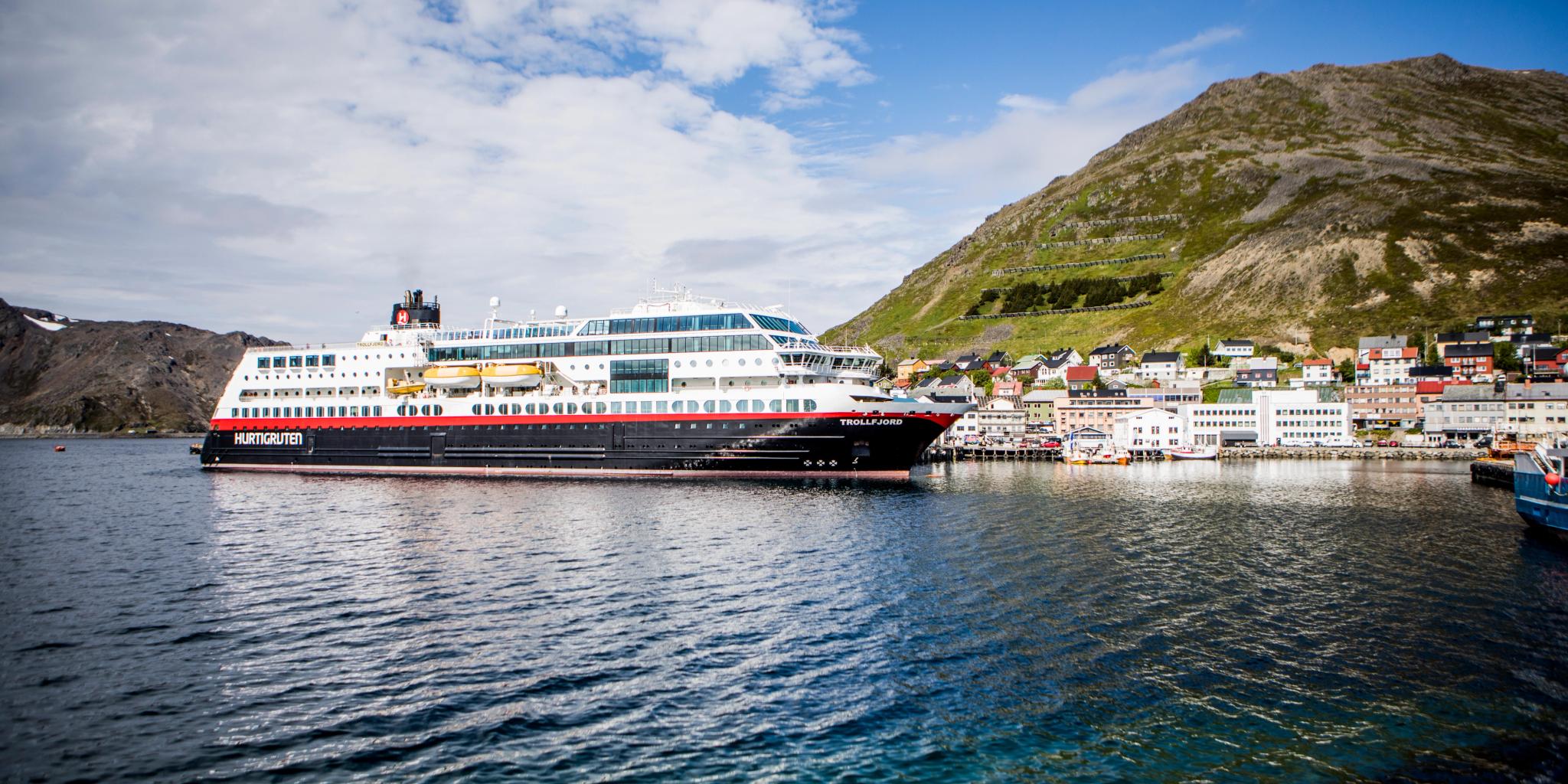 Hurtigruten in Honningsvåg