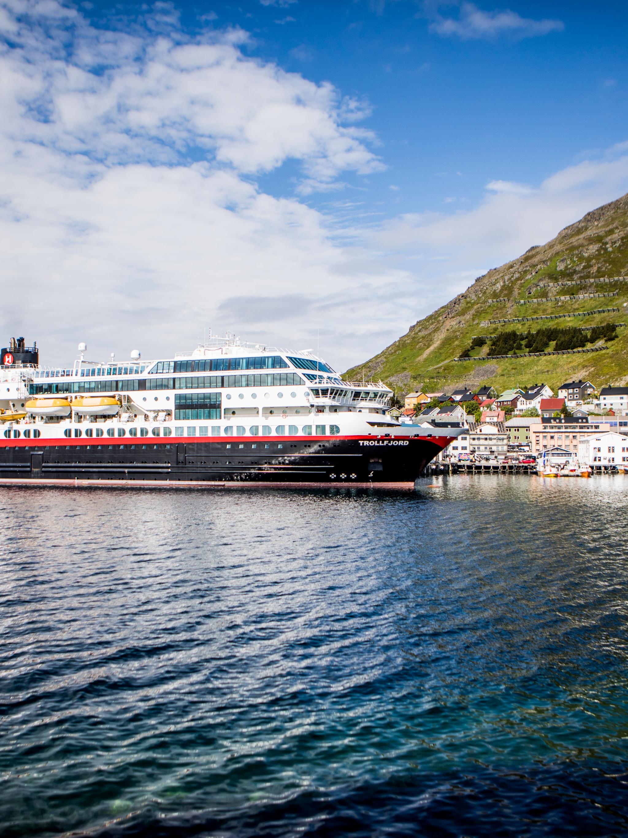Hurtigruten in Honningsvåg