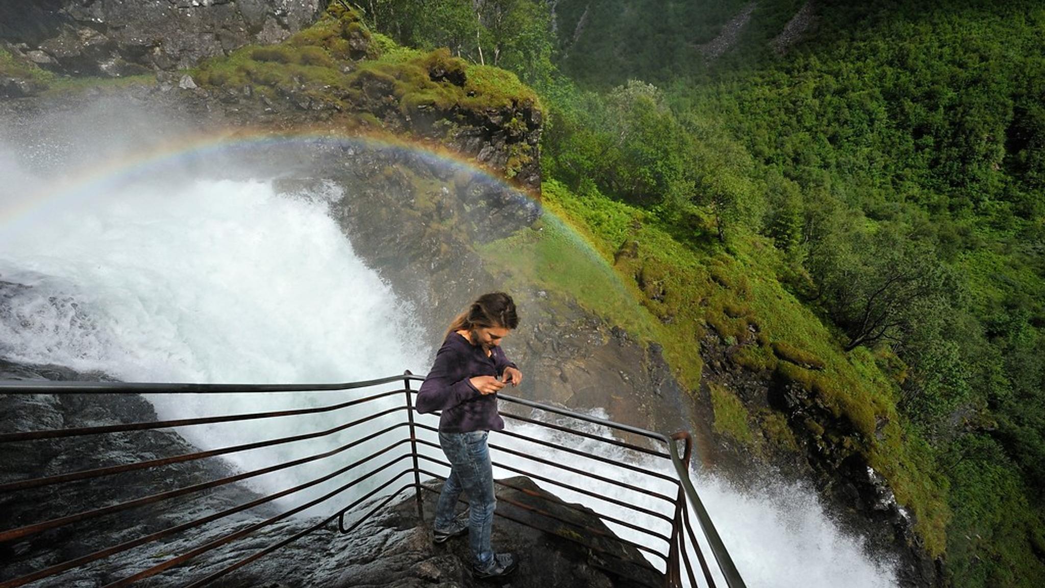 Øvstefossen waterfall