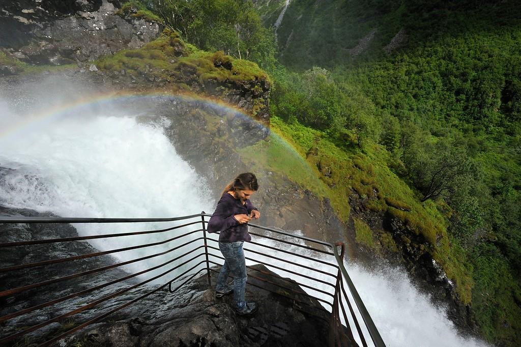 Øvstefossen waterfall