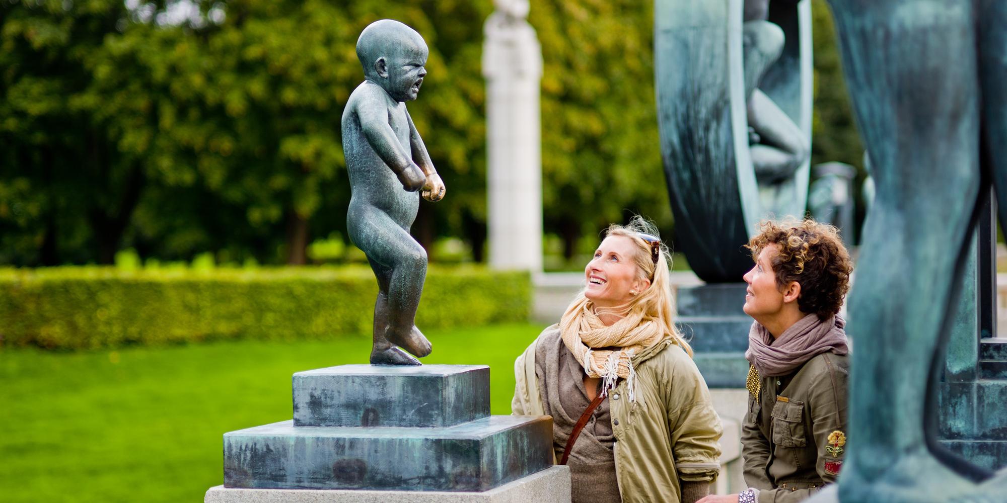 Plan your trip to Oslo, Norway and visit Vigelandsparken Sculpture Park
