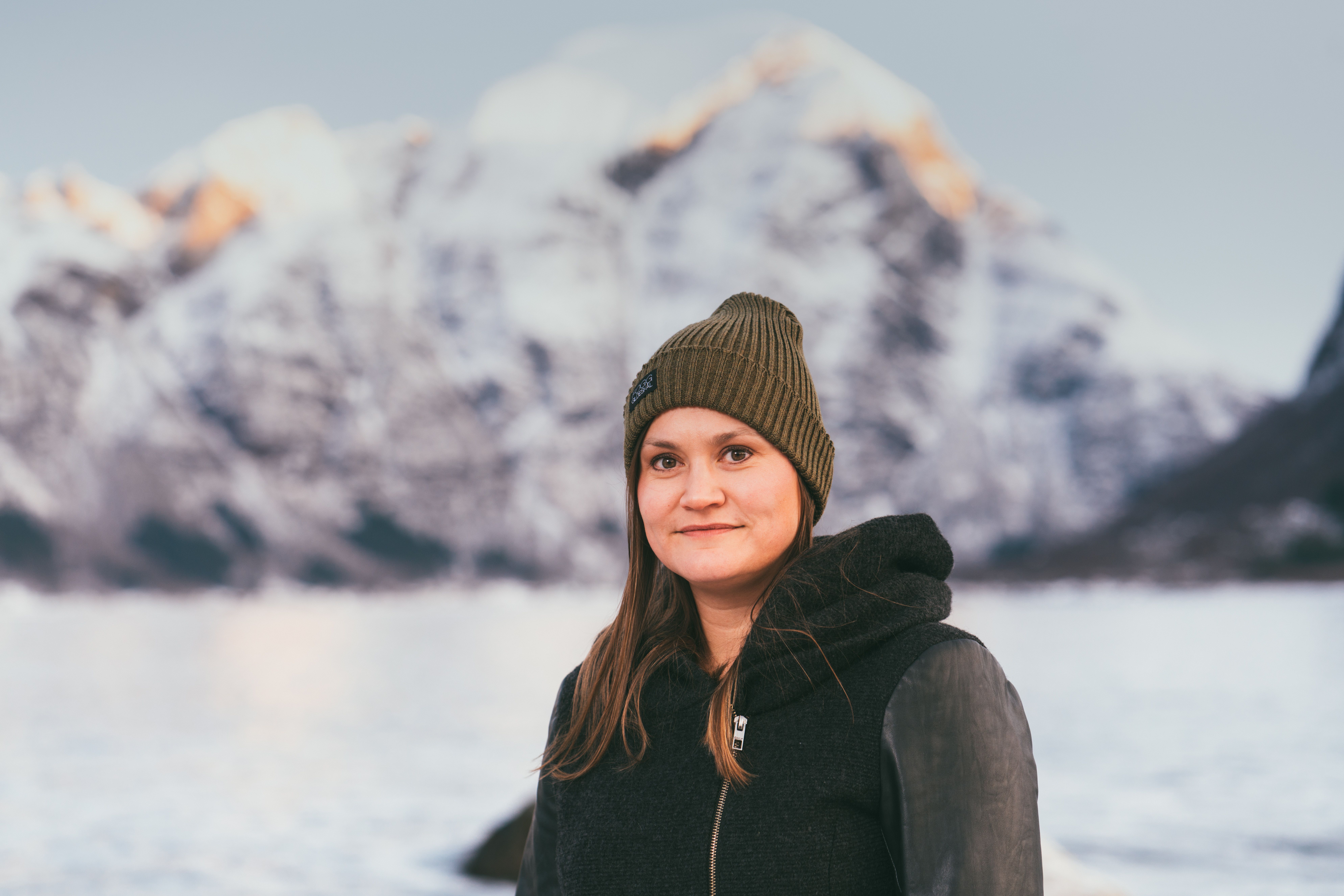 Portrait of Gøril Pedersen in Bodø, Northern Norway
