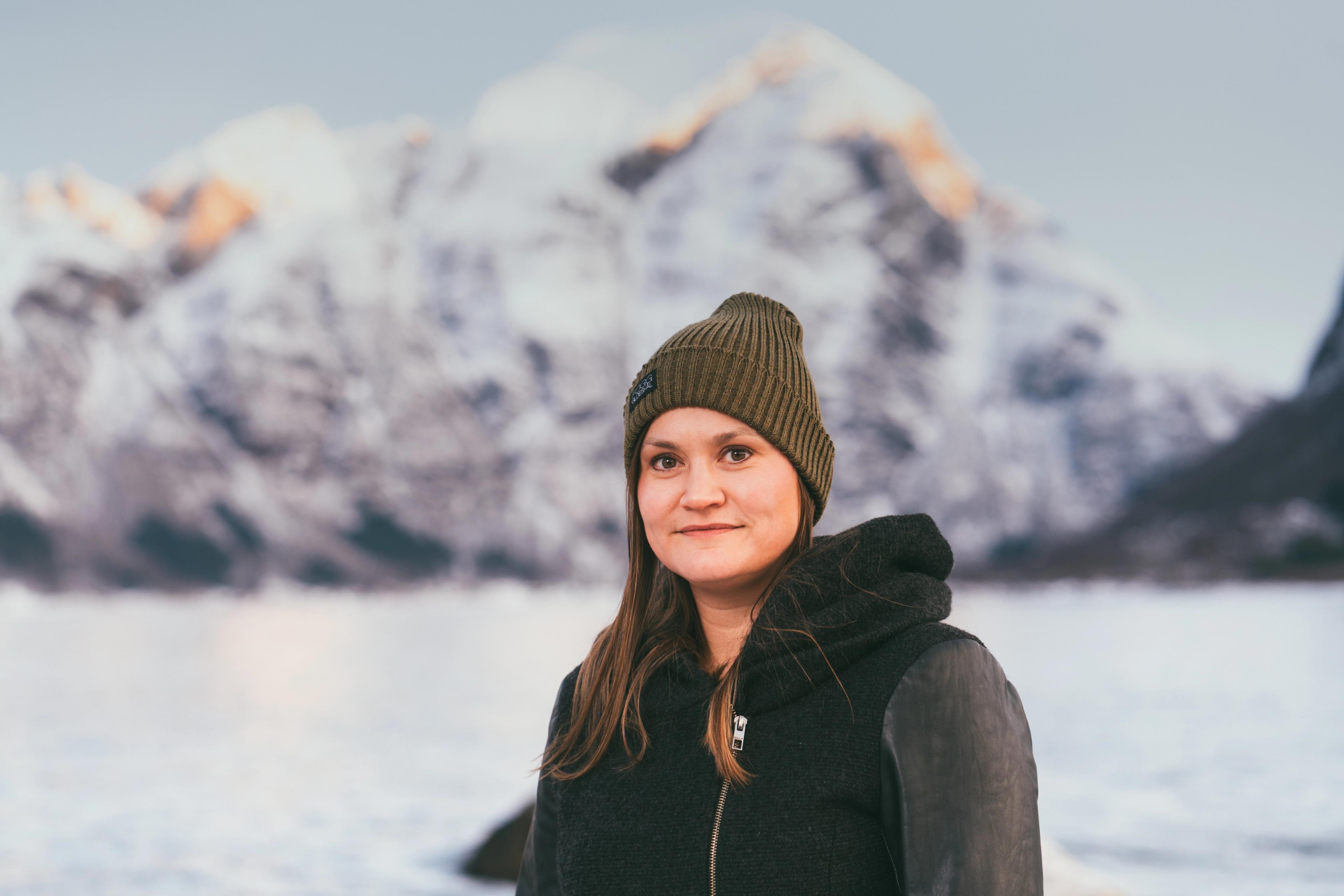 Portrait of Gøril Pedersen in Bodø, Northern Norway