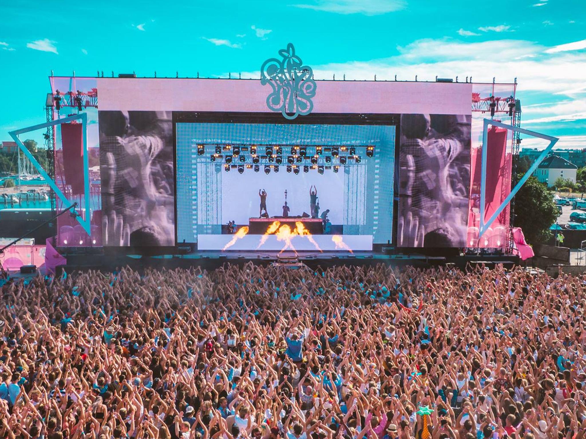 Le festival de musique Palmesus à Kristiansand, en Norvège du Sud