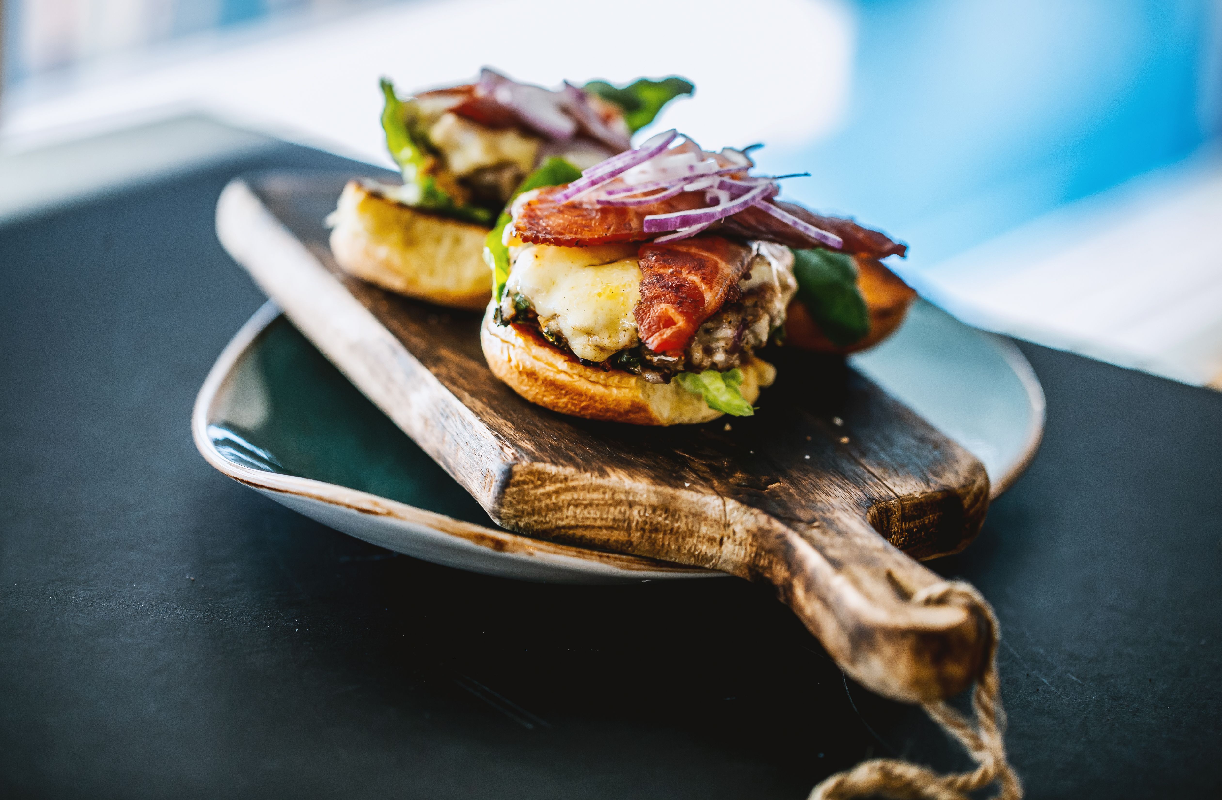 Fish burgers with coalfish