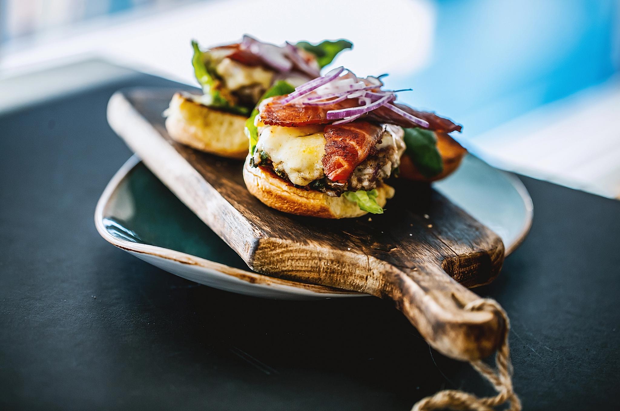 Fish burgers with coalfish