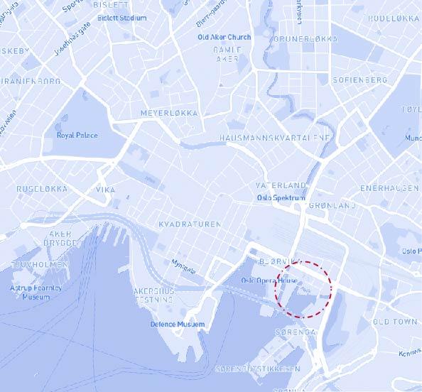 The Oslobukta area in Oslo