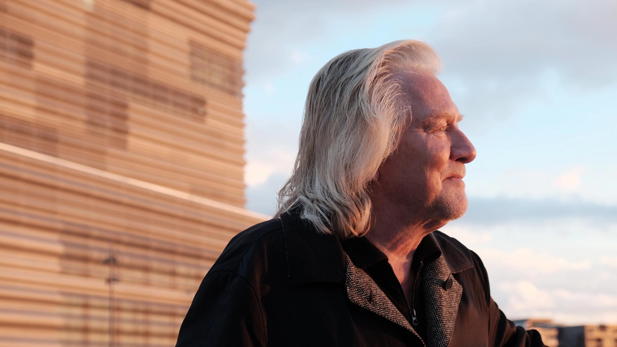 Morten Krogvold by the Munch Museum