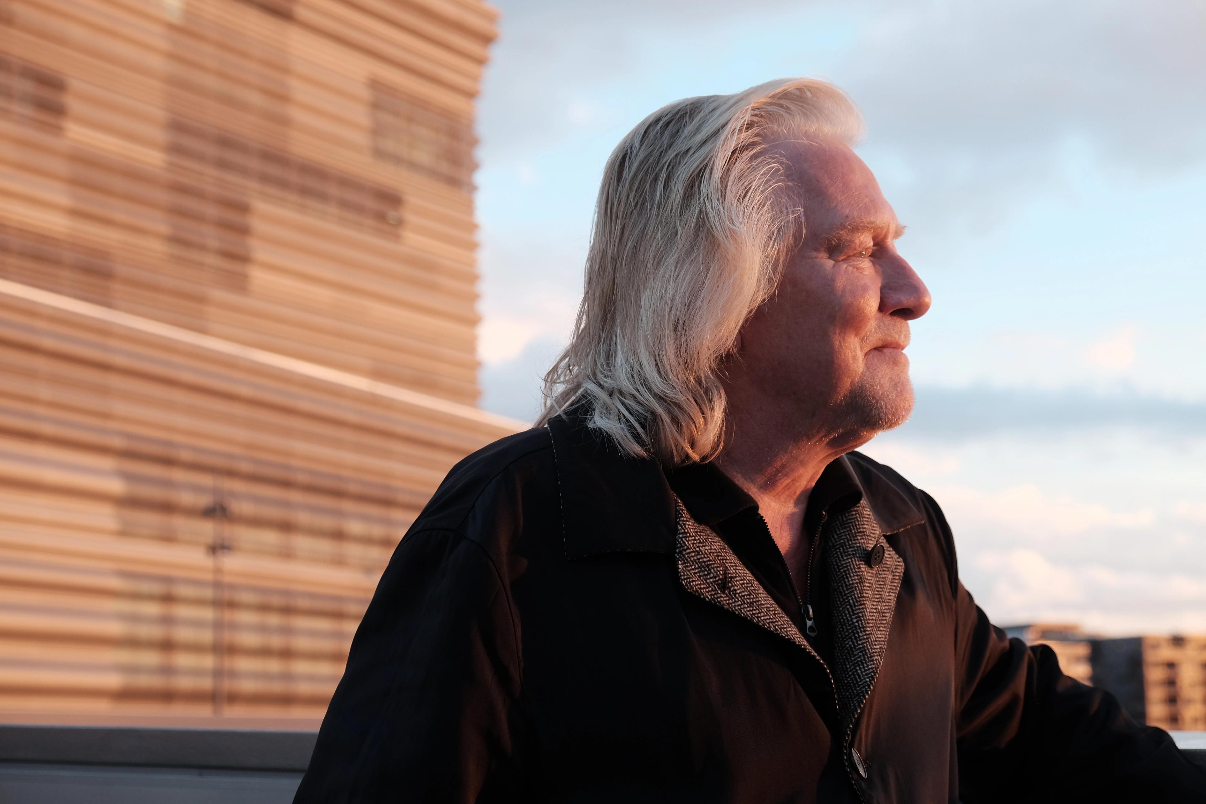 Morten Krogvold by the Munch Museum