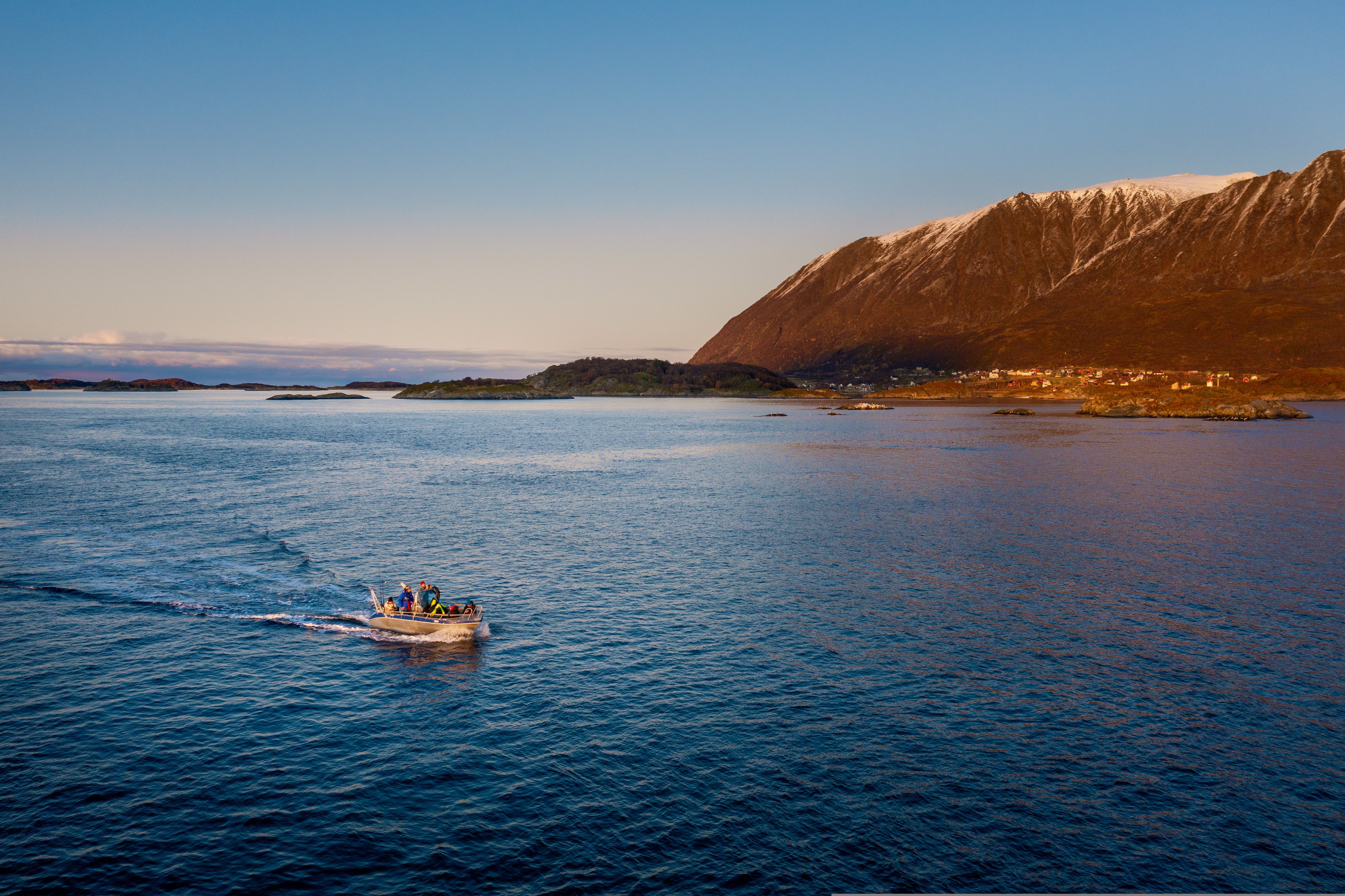 Fishing boat in Harstad, Northern Norway