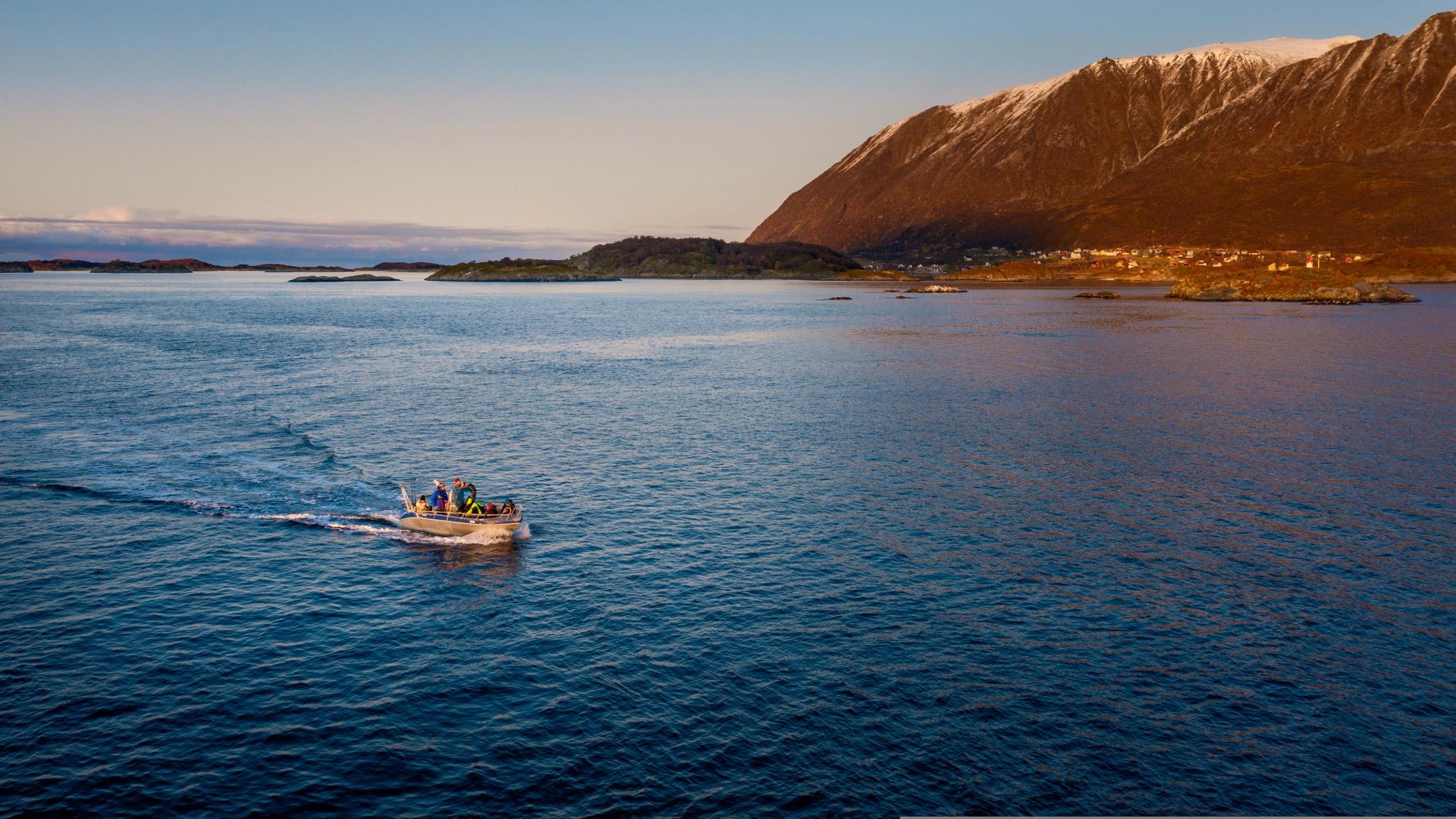 Fishing boat in Harstad, Northern Norway