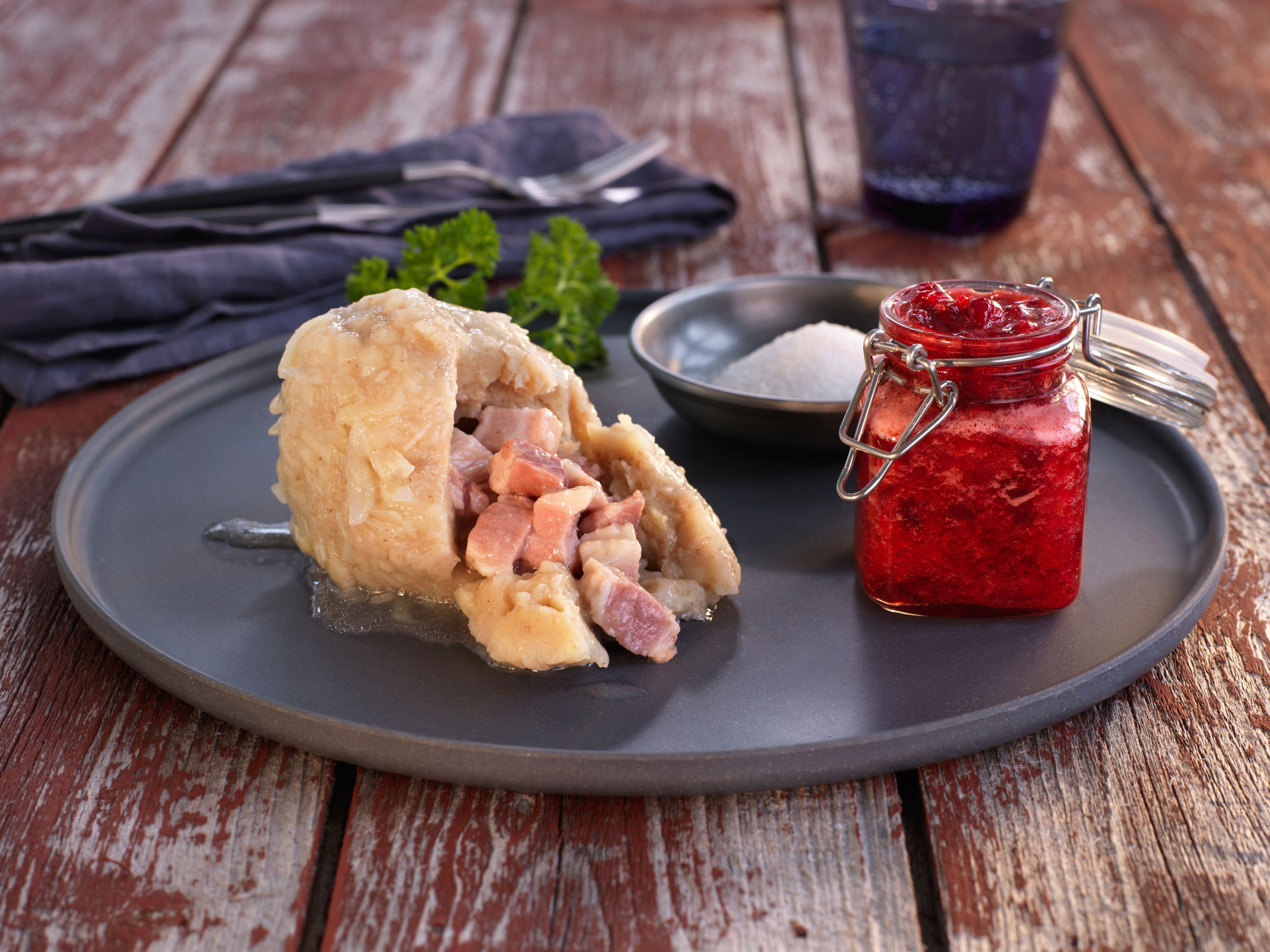 Traditional raspeball from Norway.