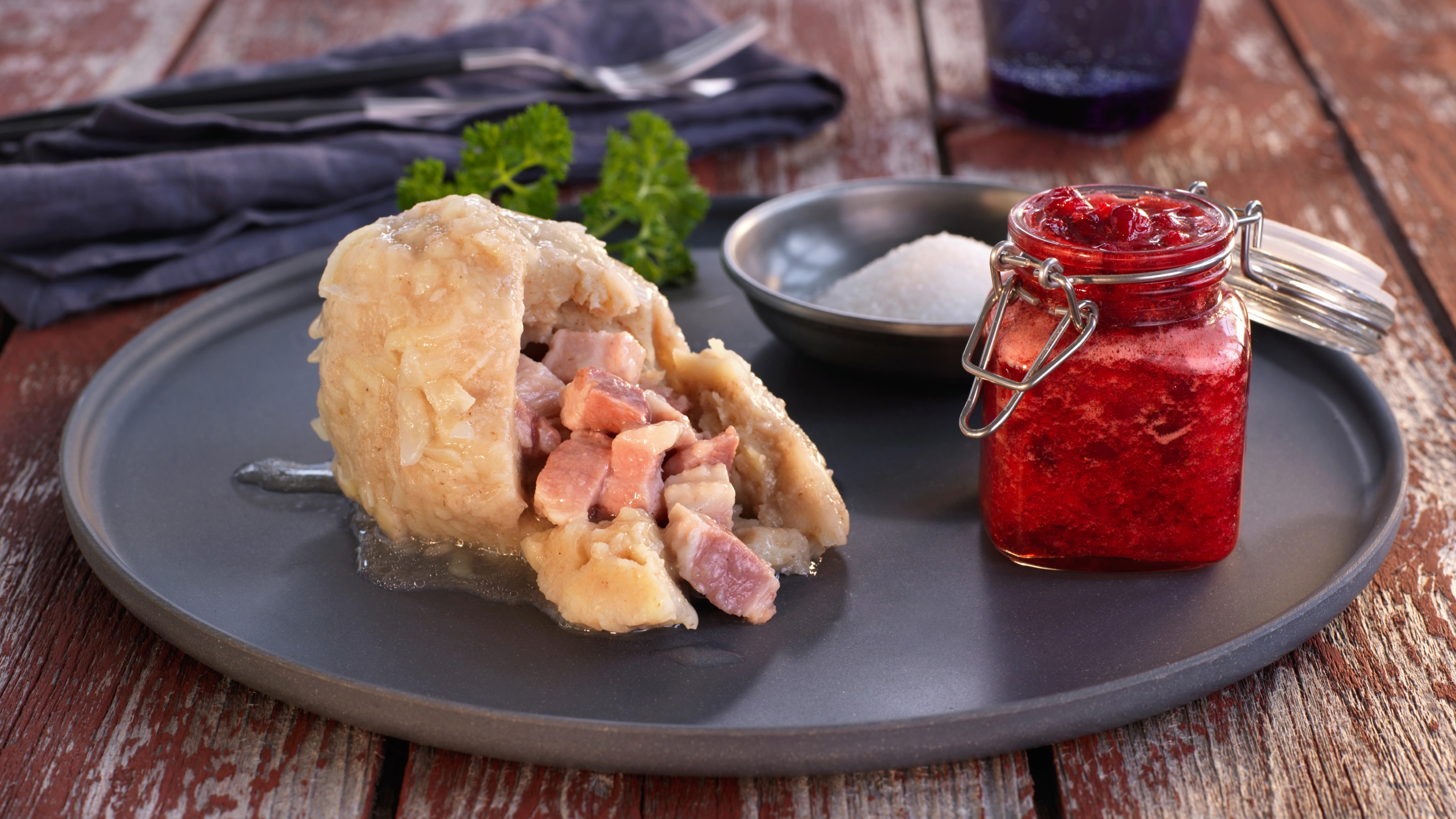 Traditional raspeball from Norway.