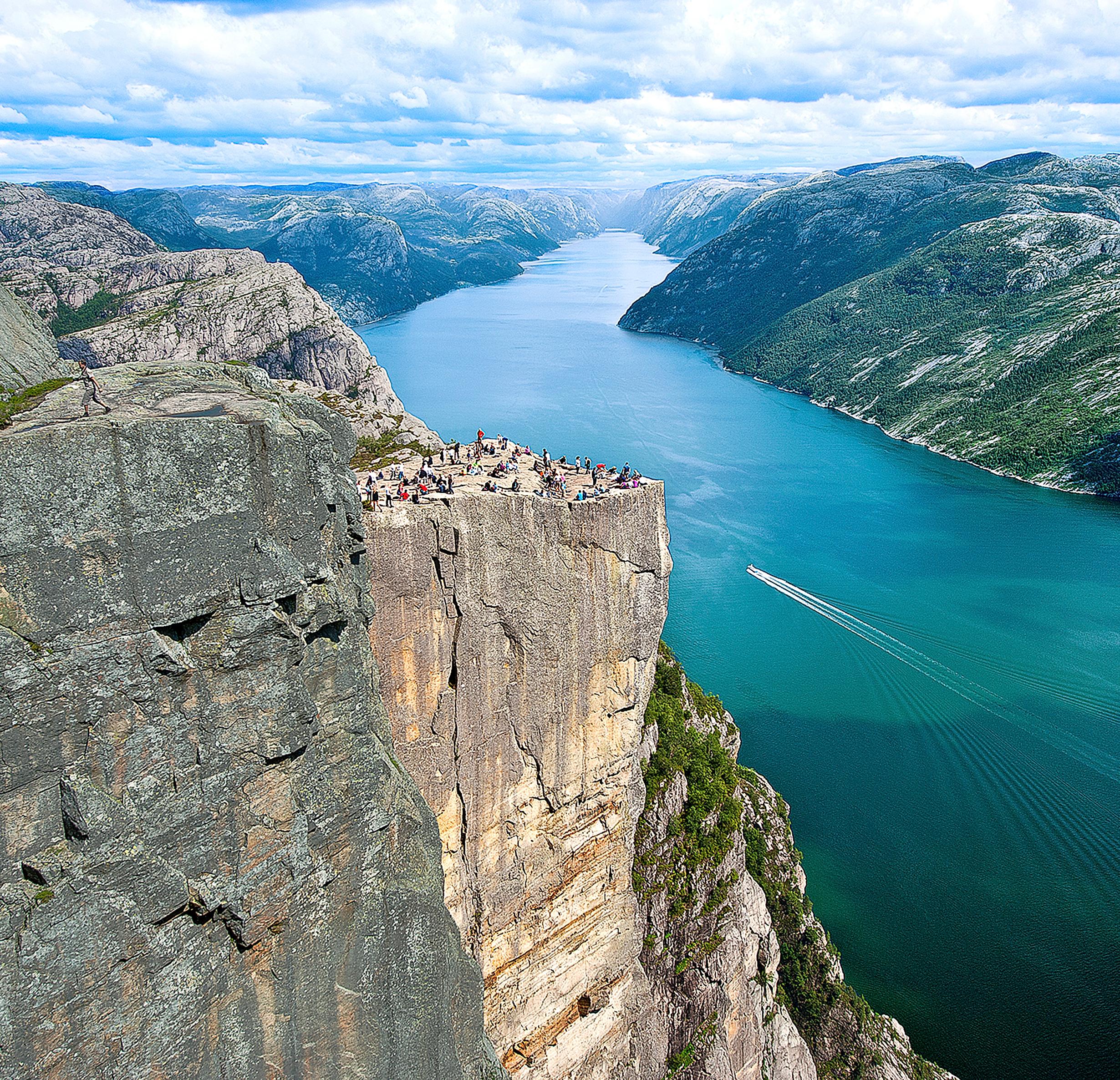 Plan your trip to Stavanger: Lysefjorden and The Pulpit Rock in Ryfylke, Fjord Norway