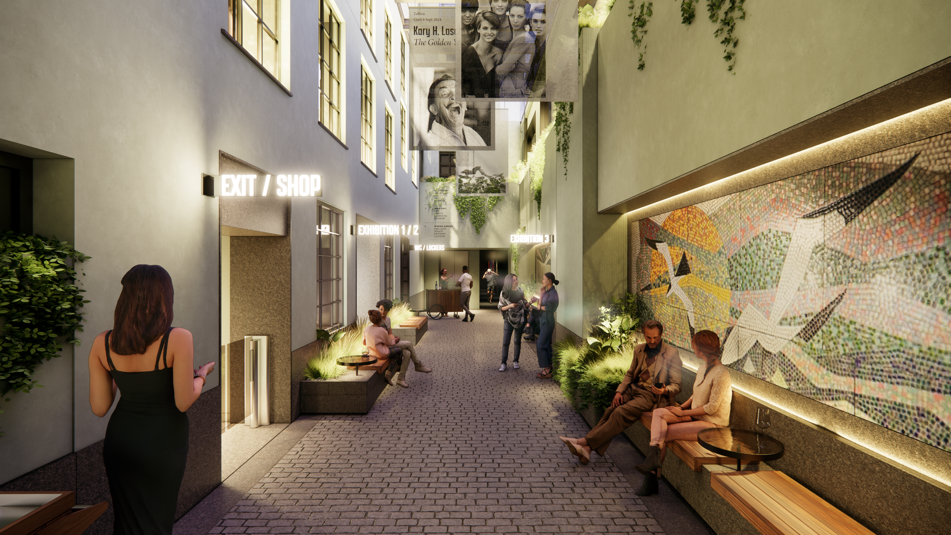 The winter garden, Deich Oslo