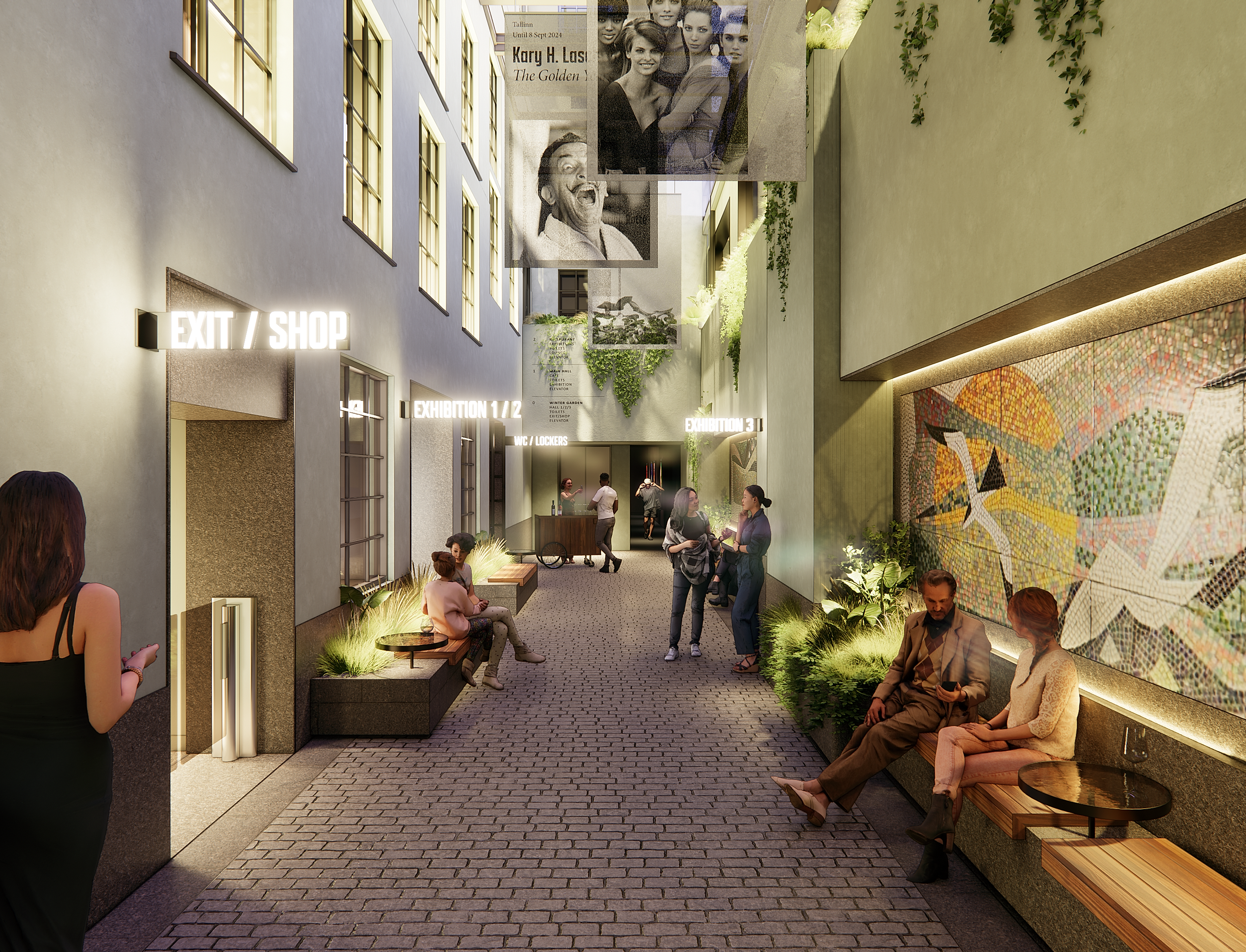 The winter garden, Deich Oslo