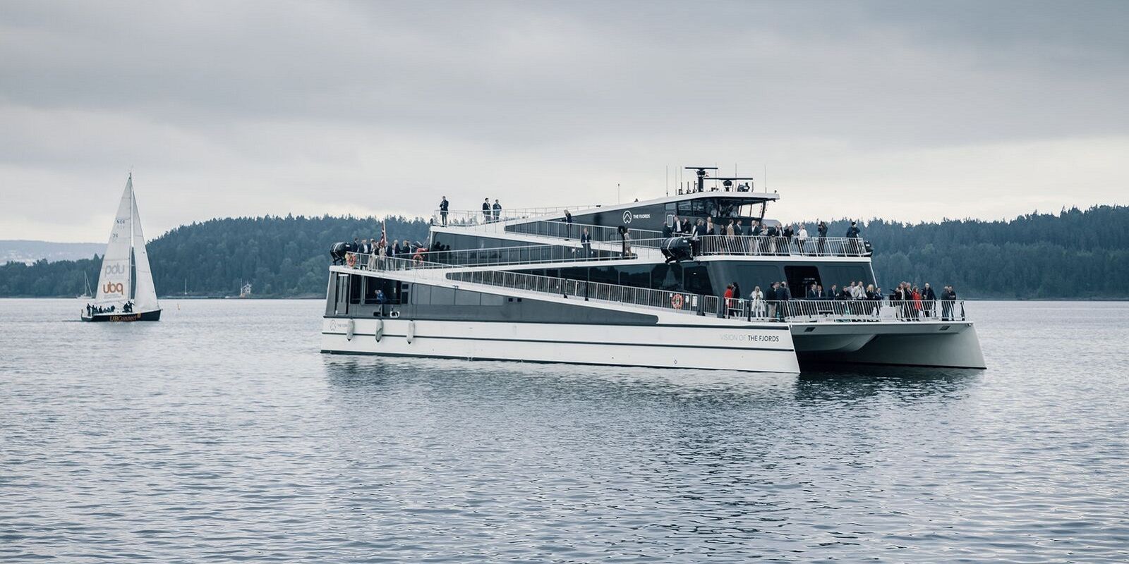 The electric ferry "Vision of the Fjords"