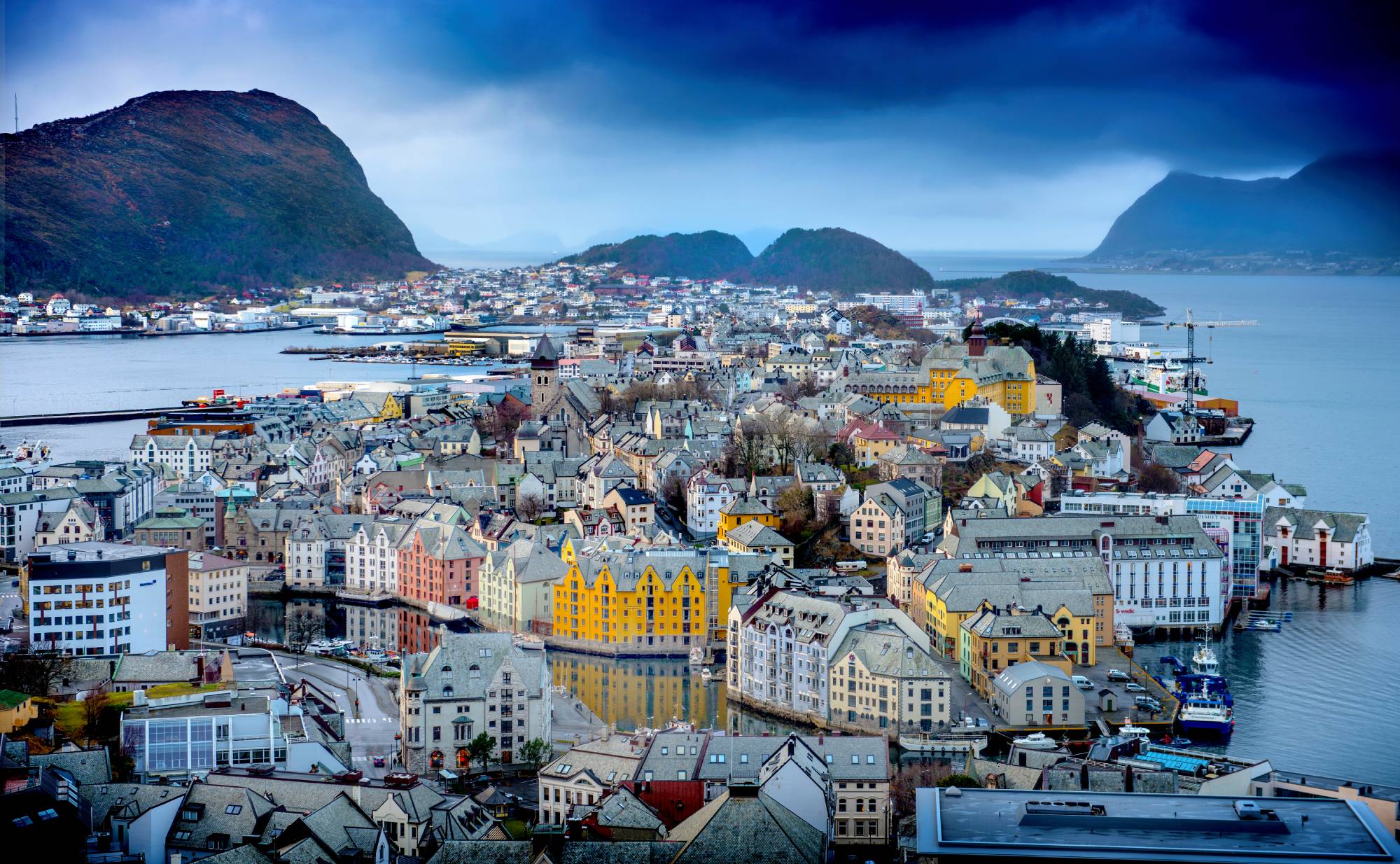 View of Ålesund from Aksla