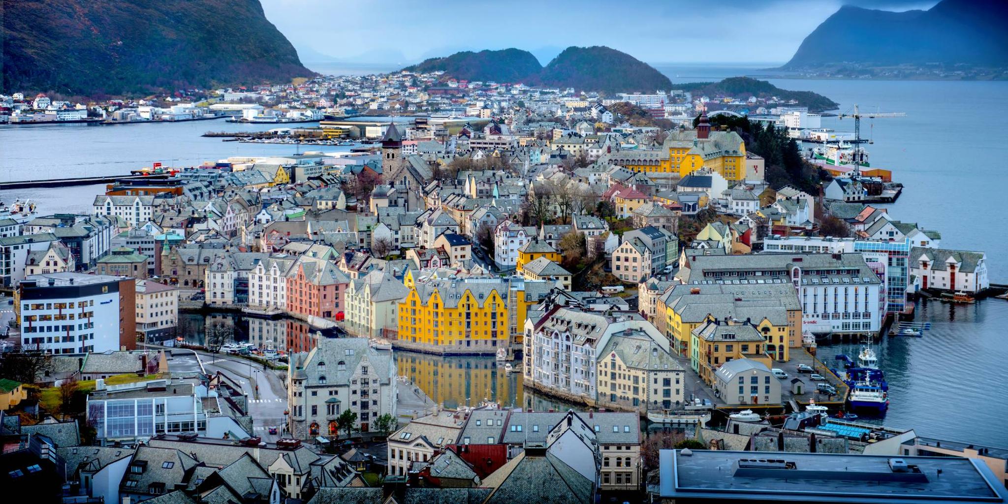 View of Ålesund from Aksla
