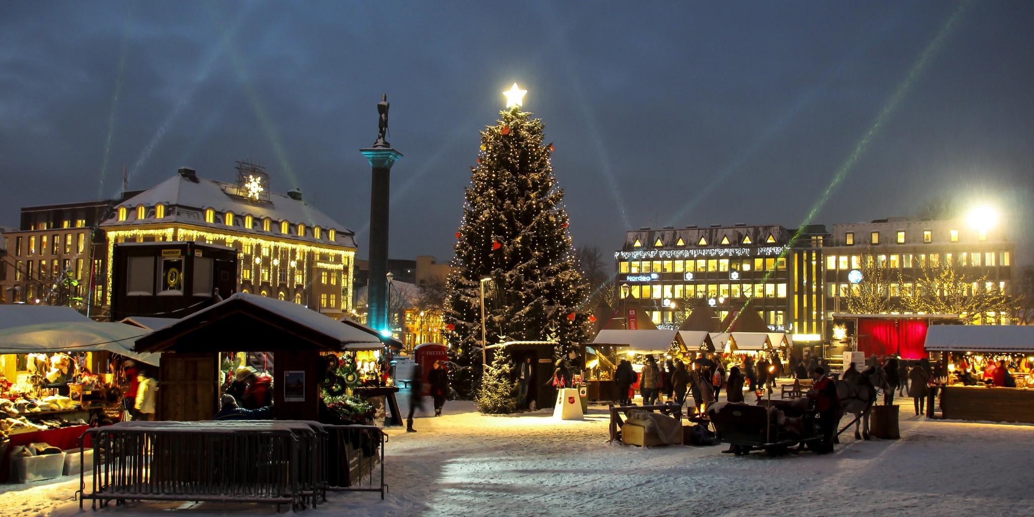 Christmas market in Trondheim