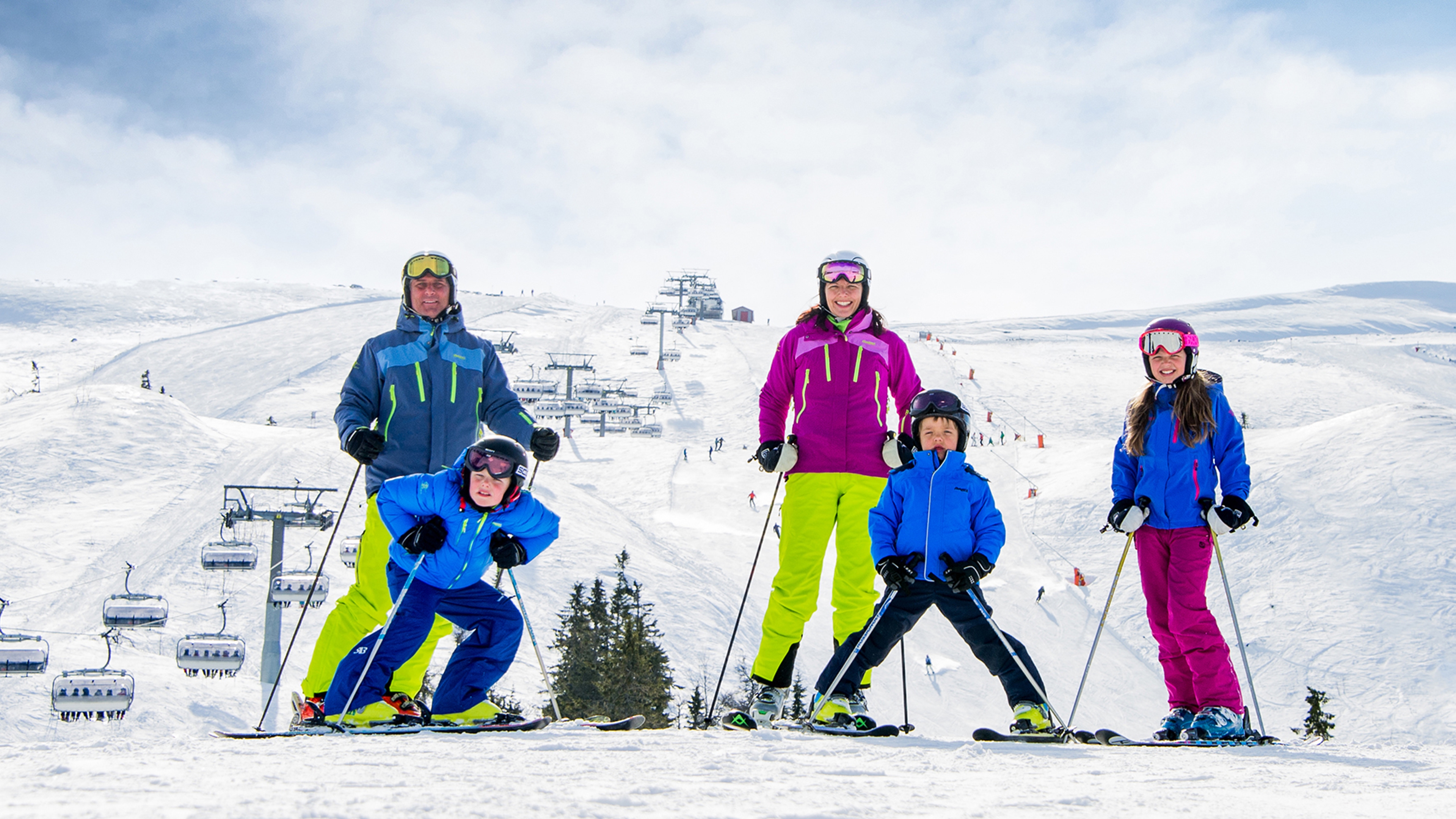 Alpine skiing in Trysil, one of Norway’s best ski resorts