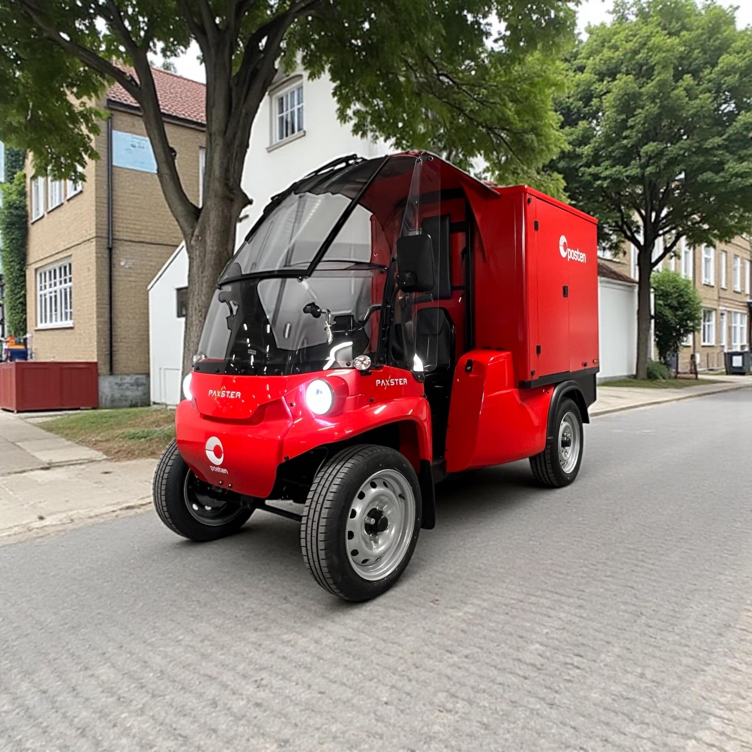 Norwegian post car made by Paxter