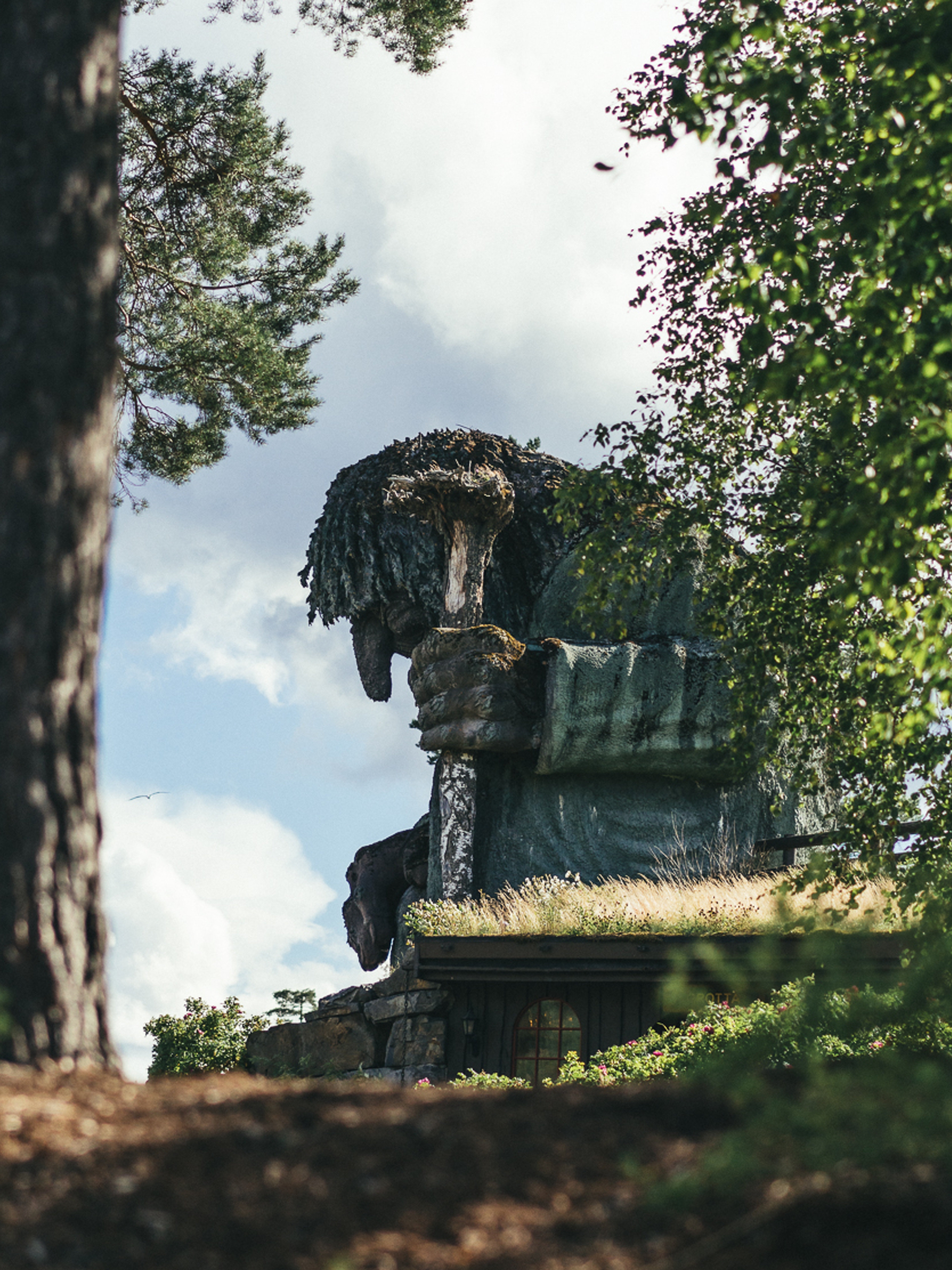A troll in Hunderfossen