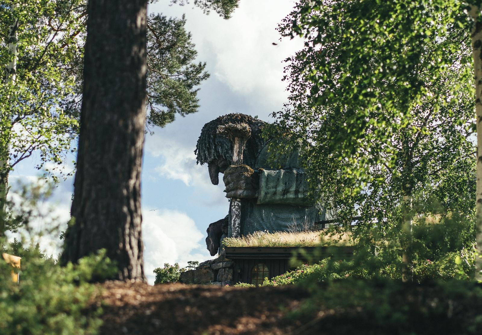 A troll in Hunderfossen