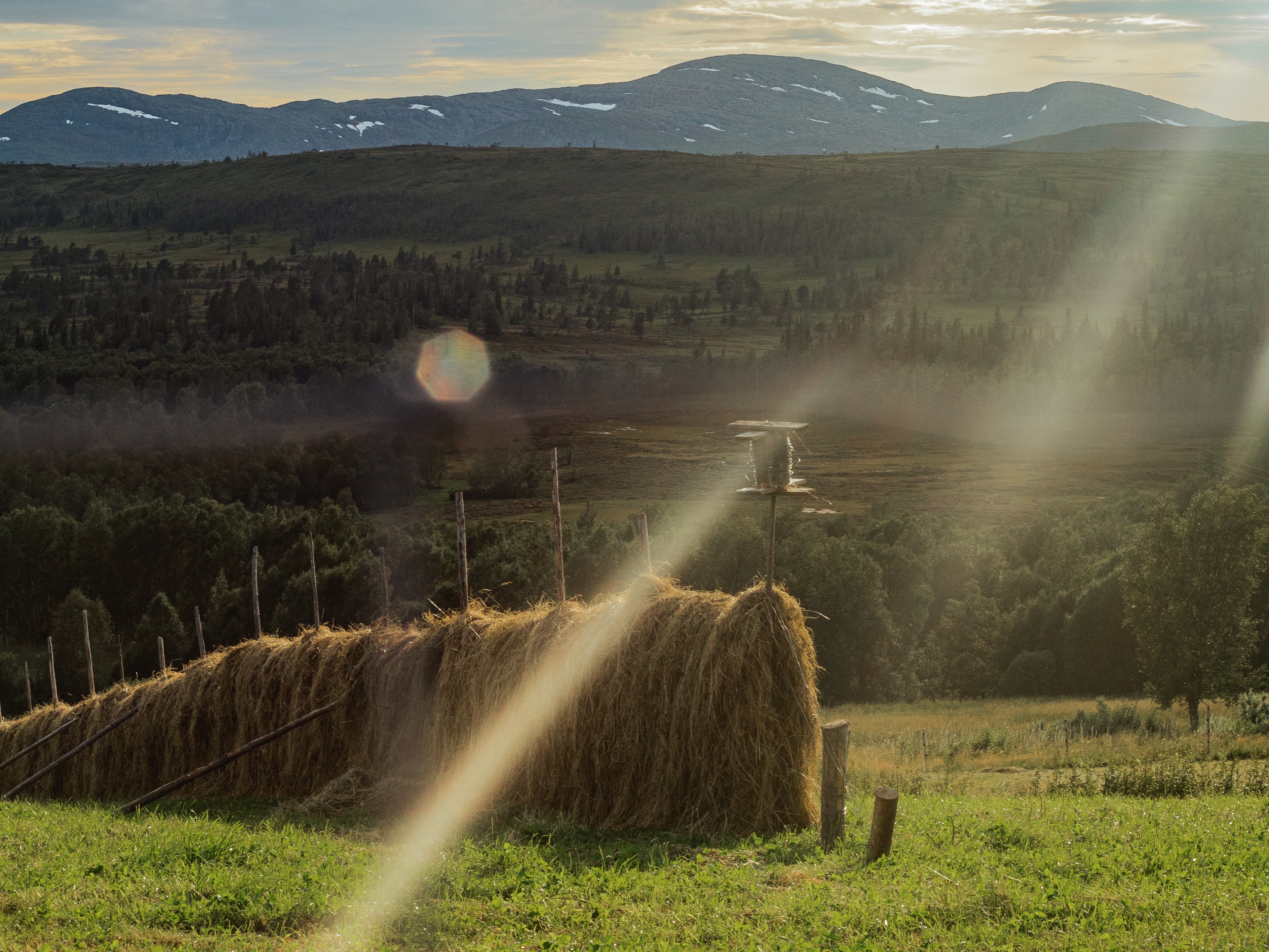 Straw racks in Trøndelag