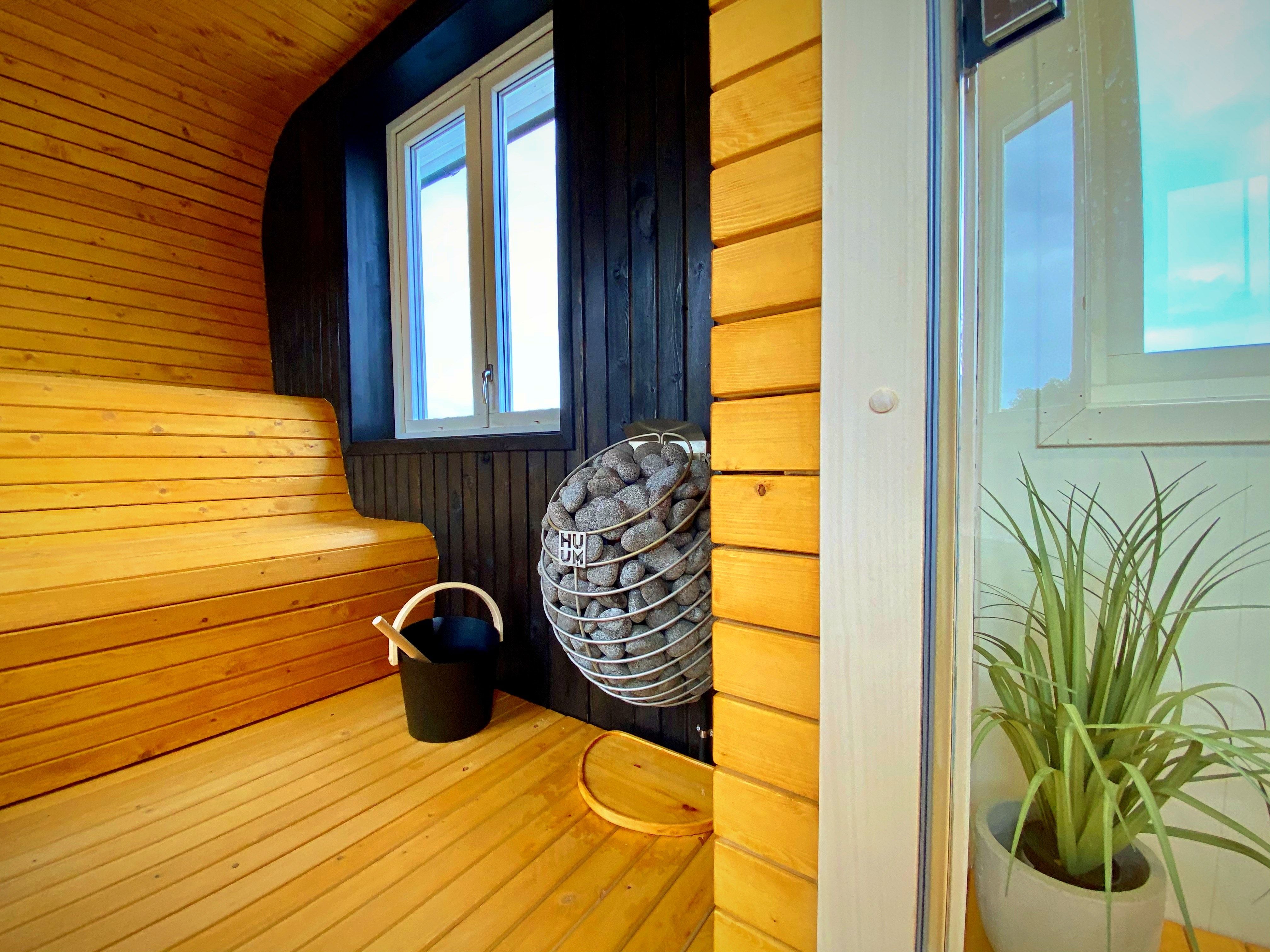 Sauna interior