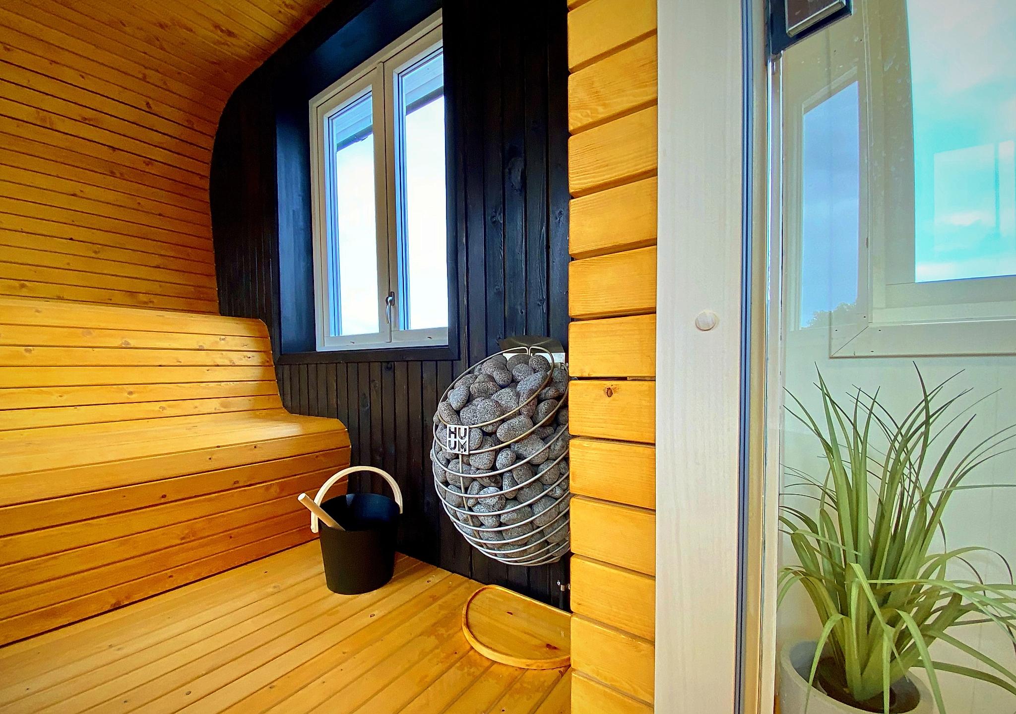 Sauna interior